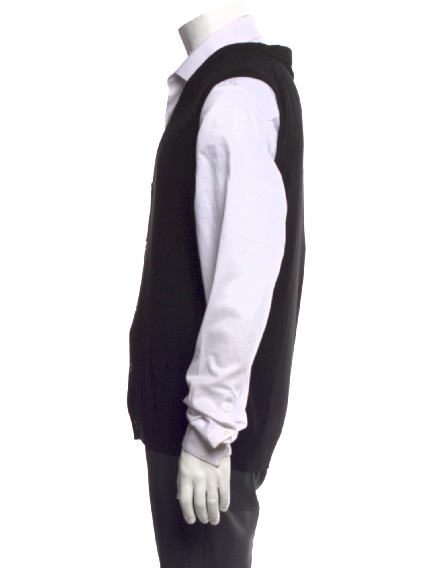 Isaia Wool V-Neck Cardigan