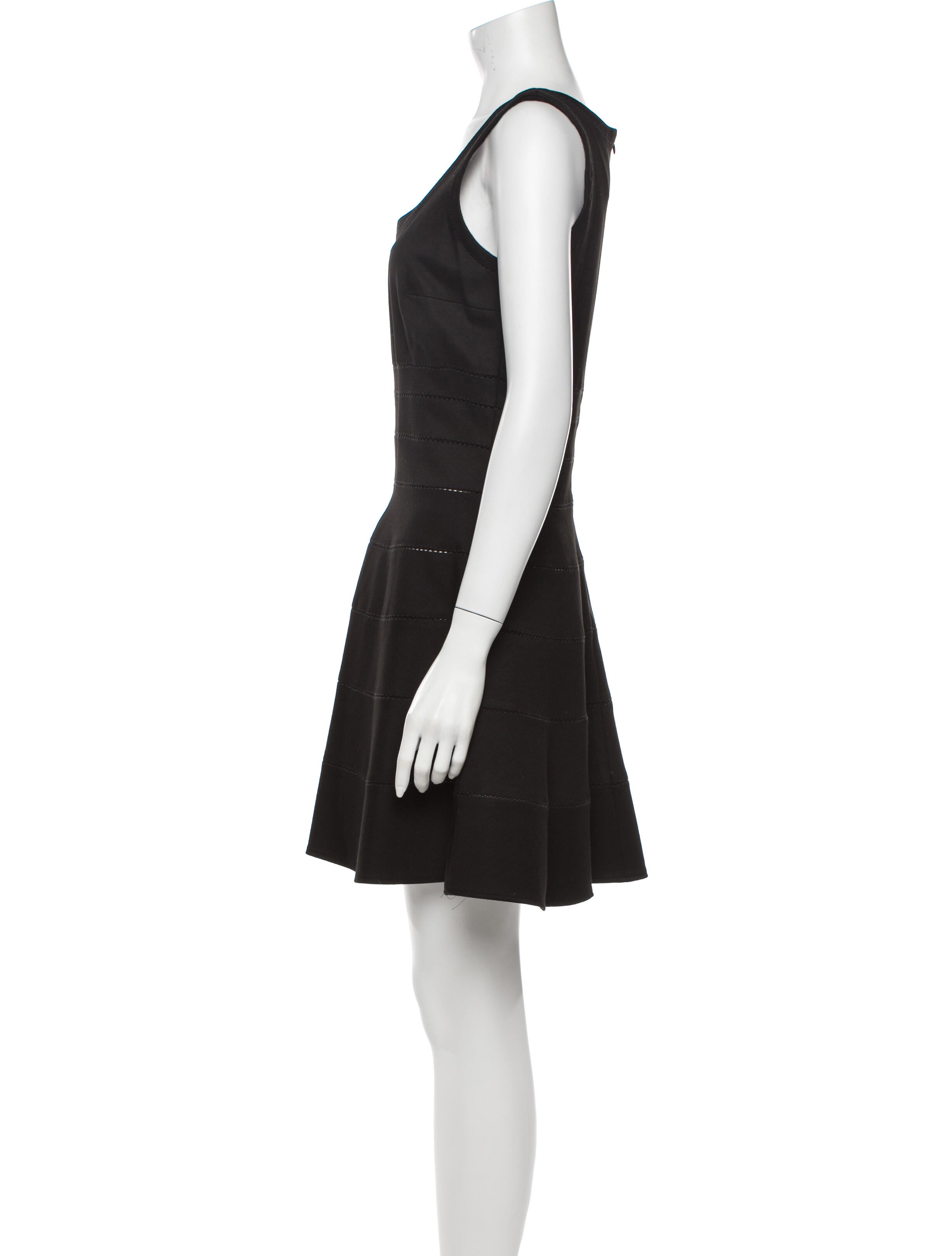 Issa Scoop Neck Knee-Length Dress