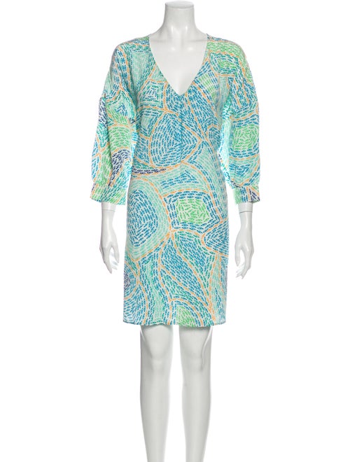 Issa Silk Mini Dress w/ Tags Green