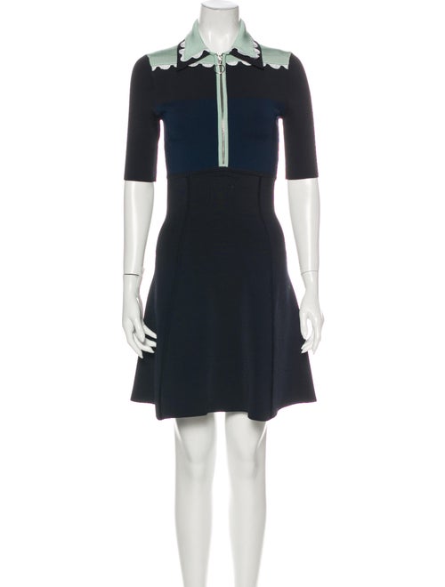 Issa Knee-Length Dress Blue