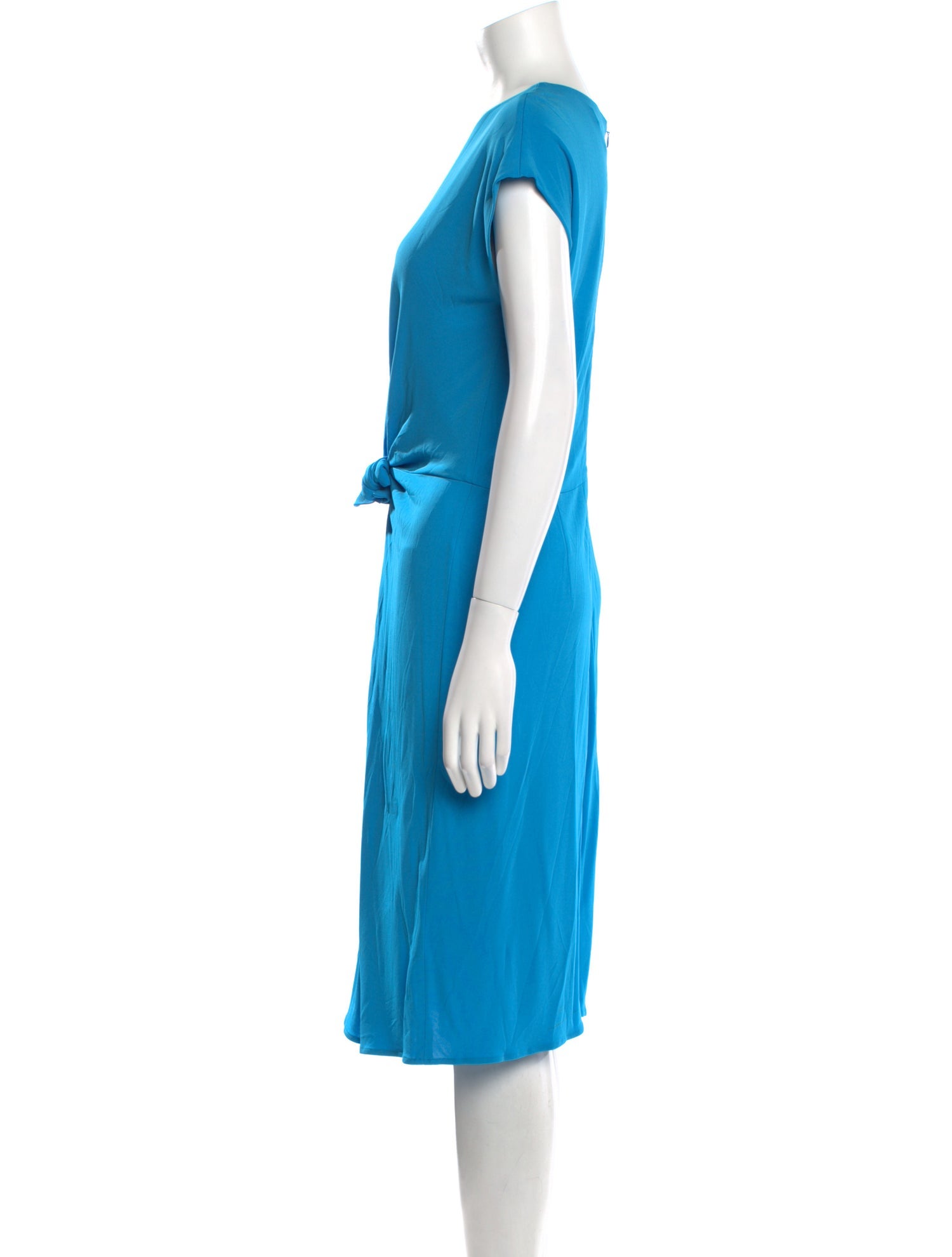 Issa Crew Neck Knee-Length Dress