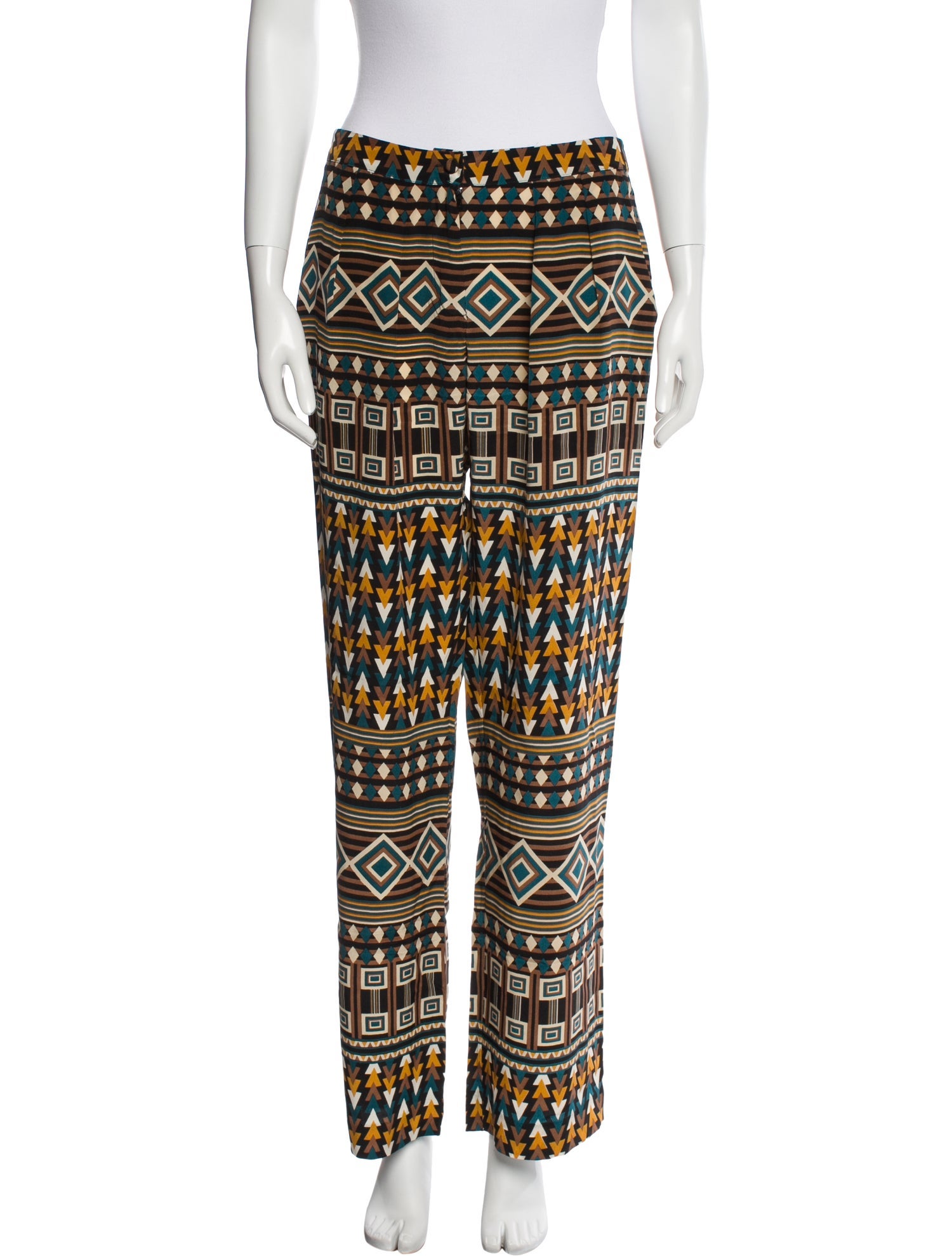 Issa Silk Wide Leg Pants