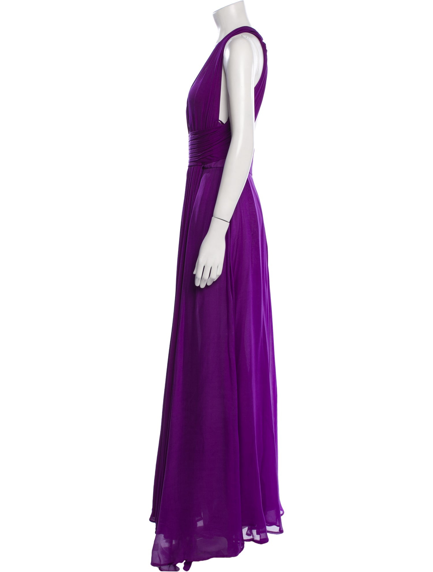 Issa Silk Long Dress