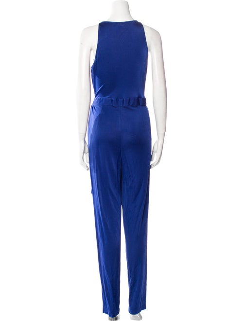 Issa Plunge Neckline Jumpsuit