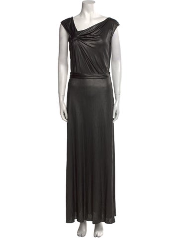 Issa Dresses Asymmetrical Long Dress Us2, UK6 | XS