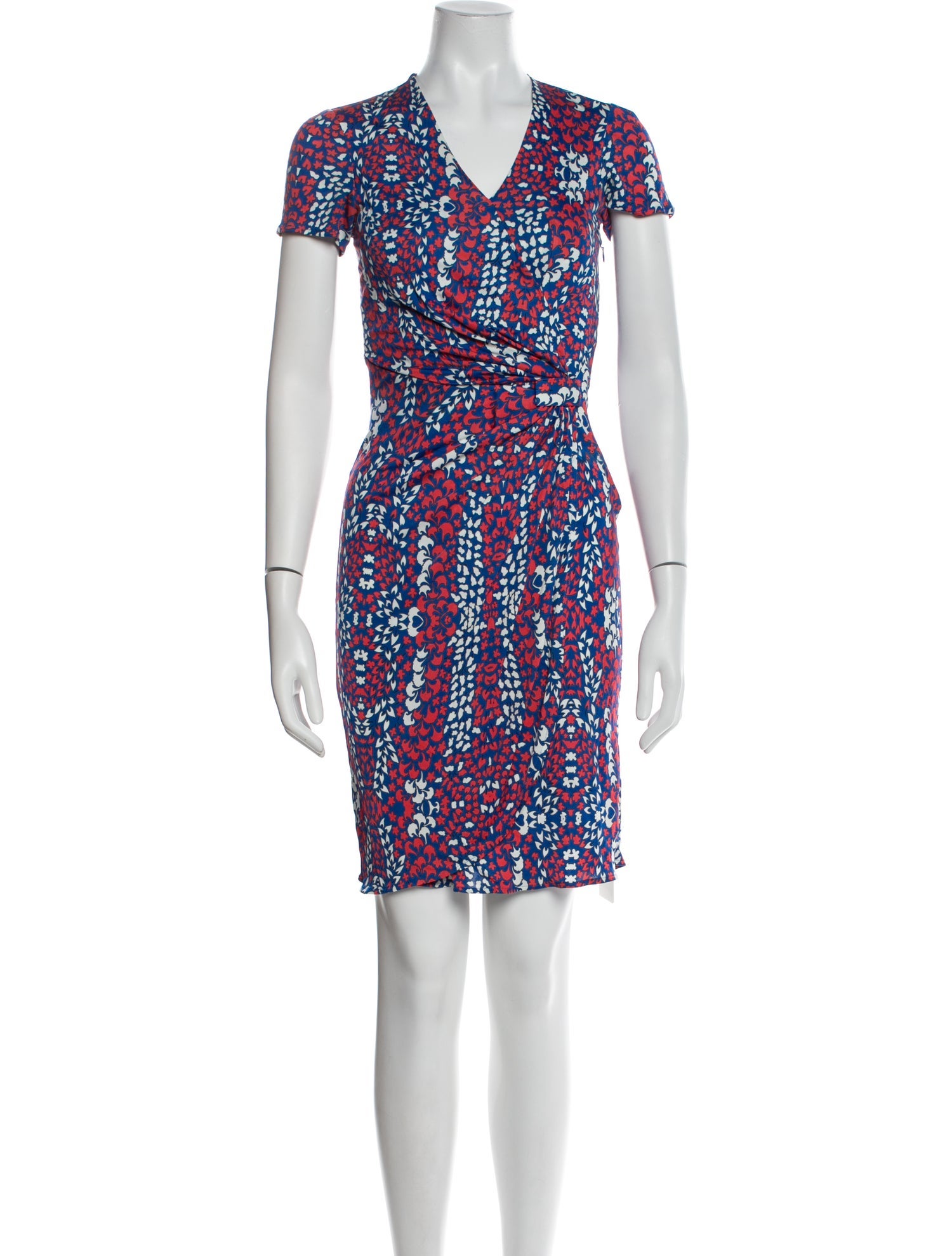 Issa Printed Knee-Length Dress
