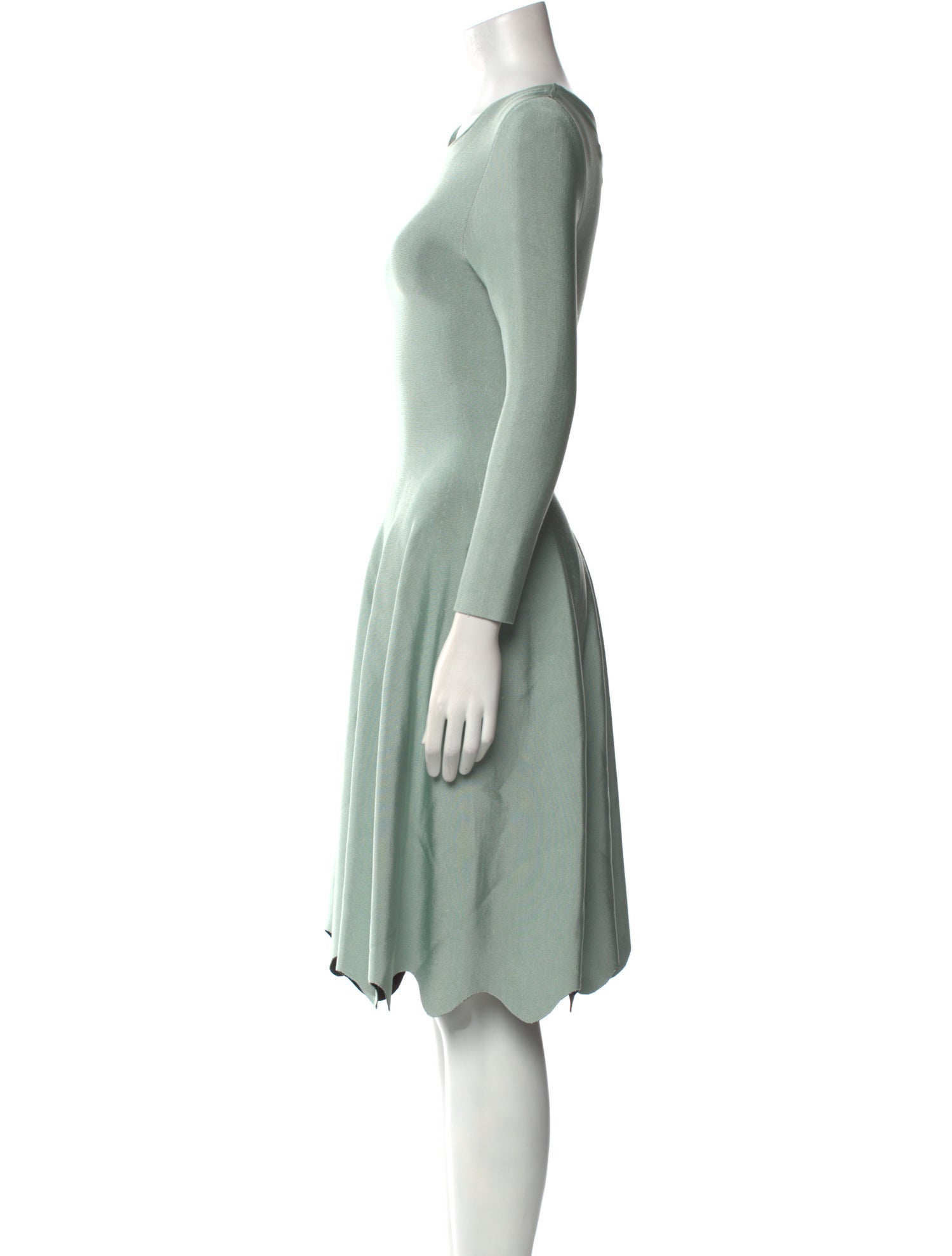 Issa Scoop Neck Knee-Length Dress