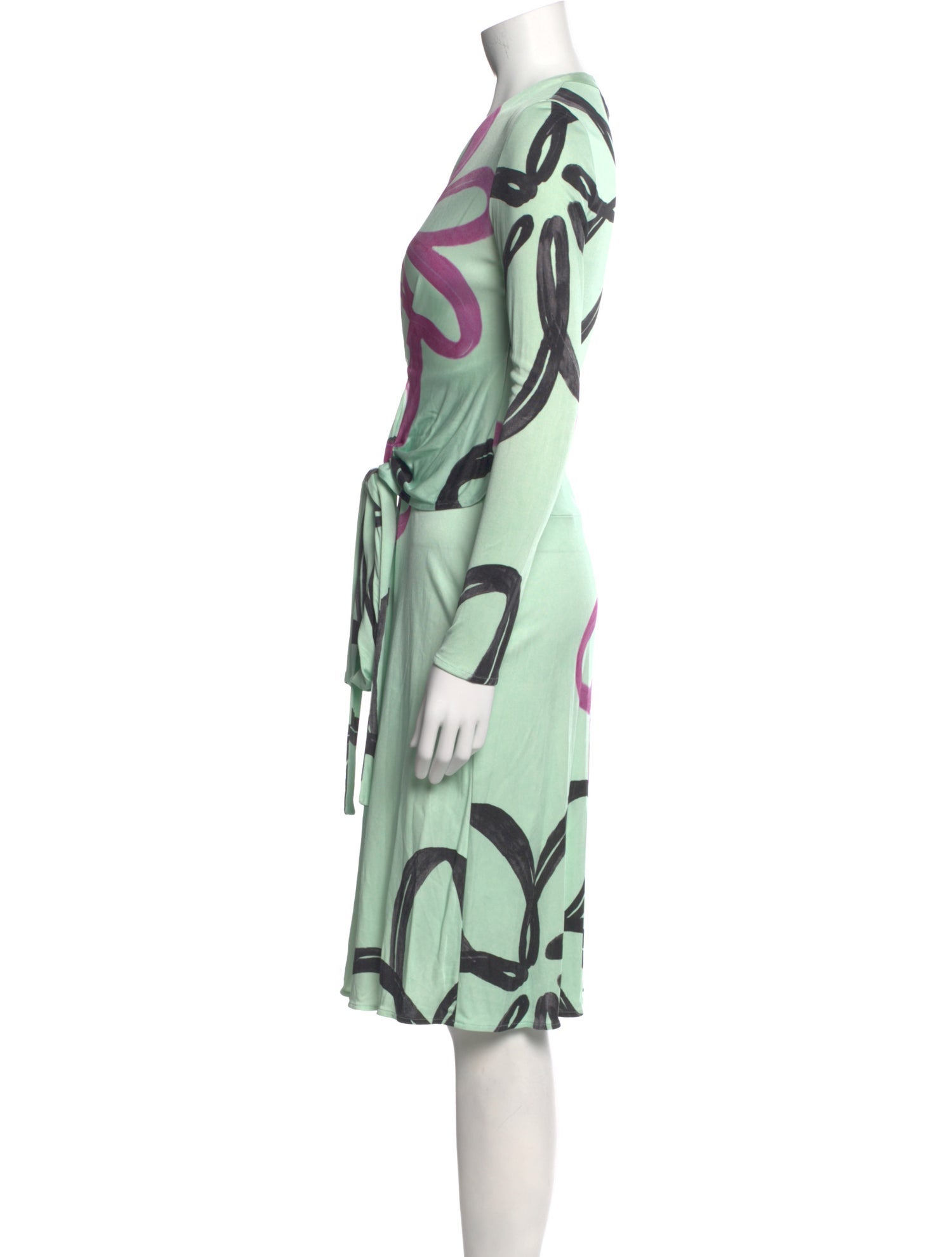 Issa Silk Knee-Length Dress