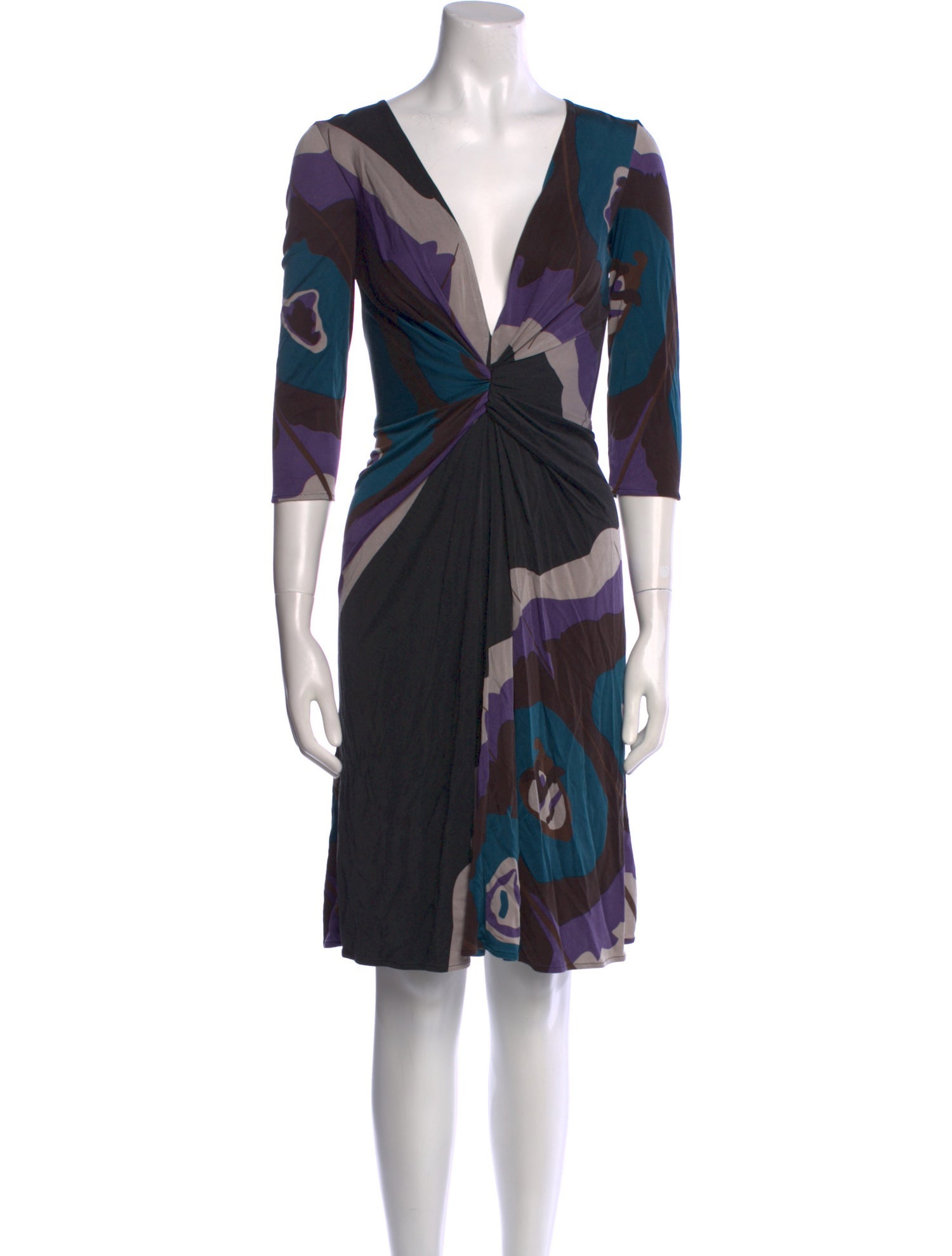 Issa Silk Knee-Length Dress