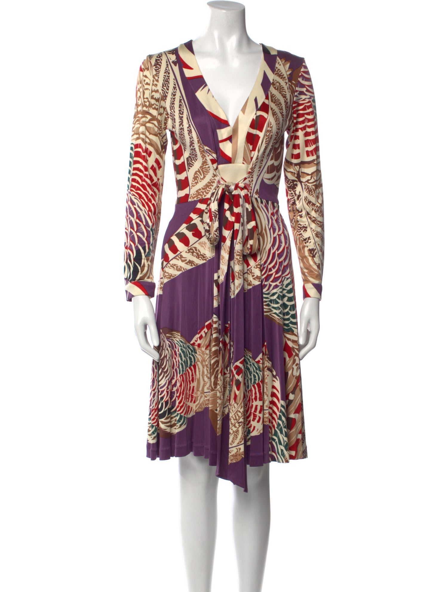 Issa Silk Knee-Length Dress