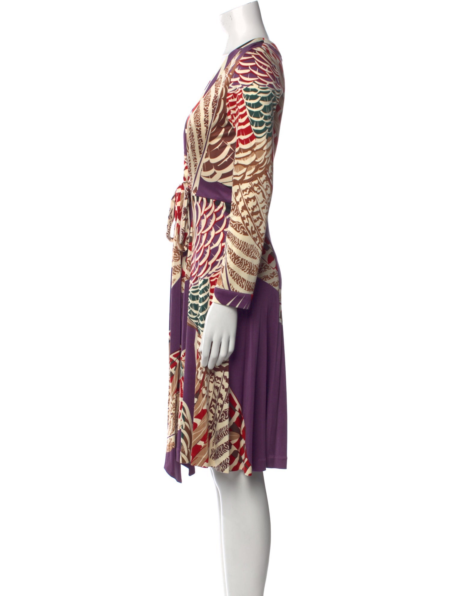 Issa Silk Knee-Length Dress