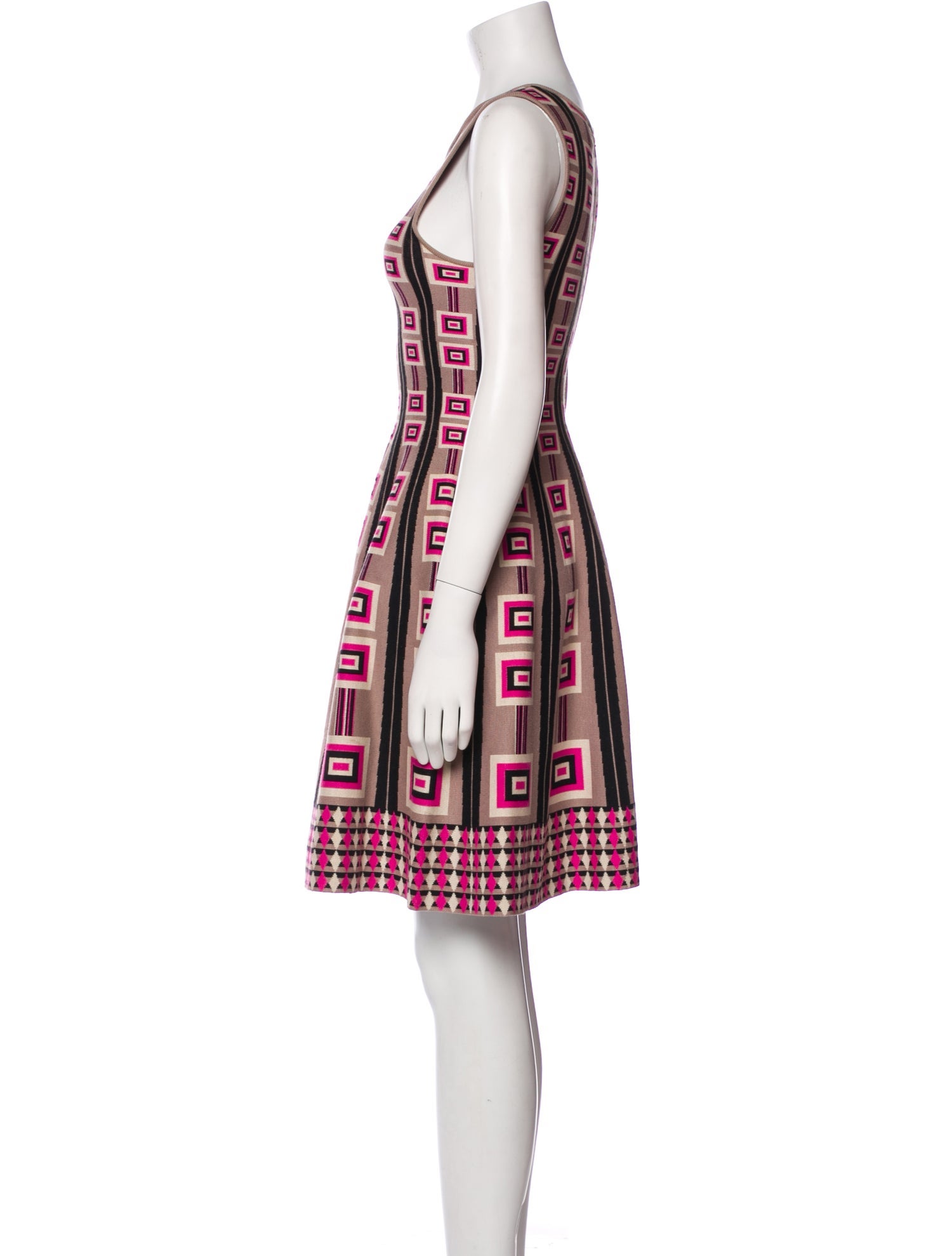 Issa Printed Mini Dress