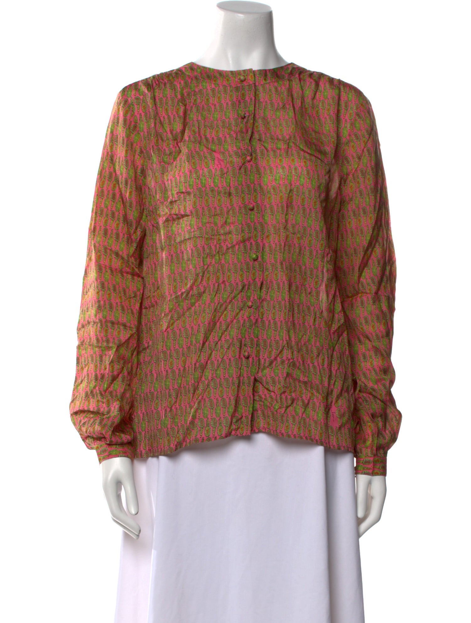 Issa Silk Printed Blouse w/ Tags