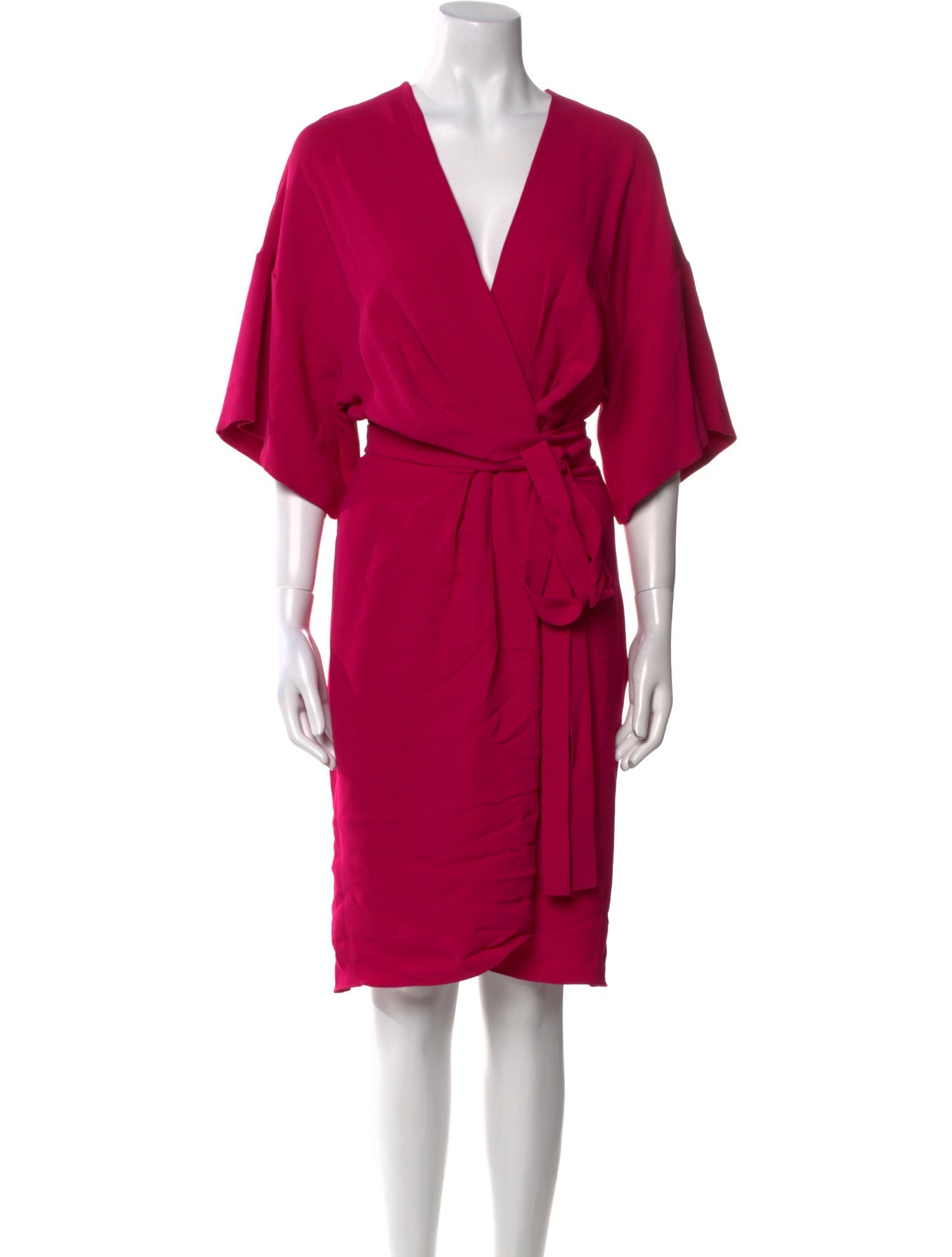 Issa V-Neck Knee-Length Dress