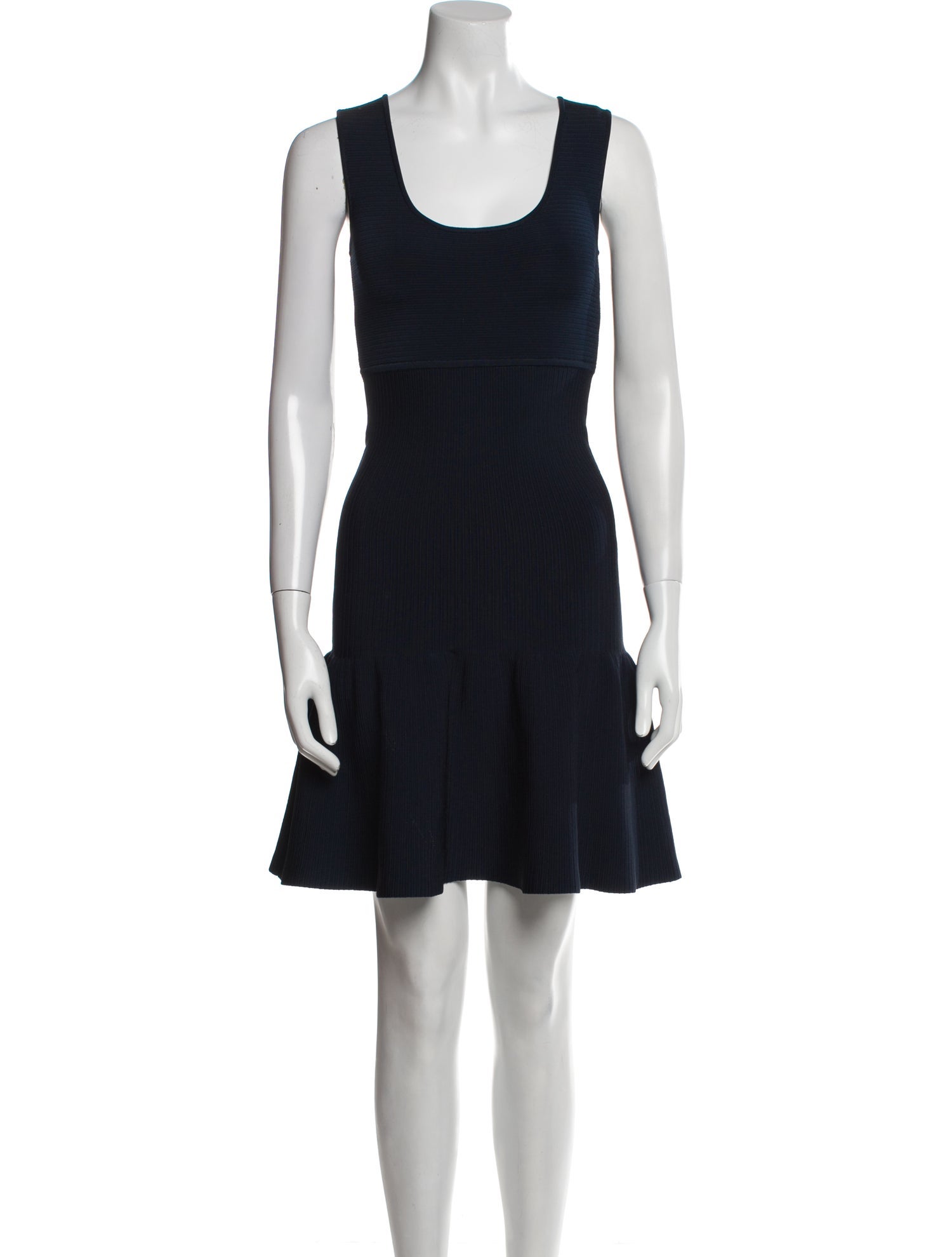 Issa Scoop Neck Mini Dress