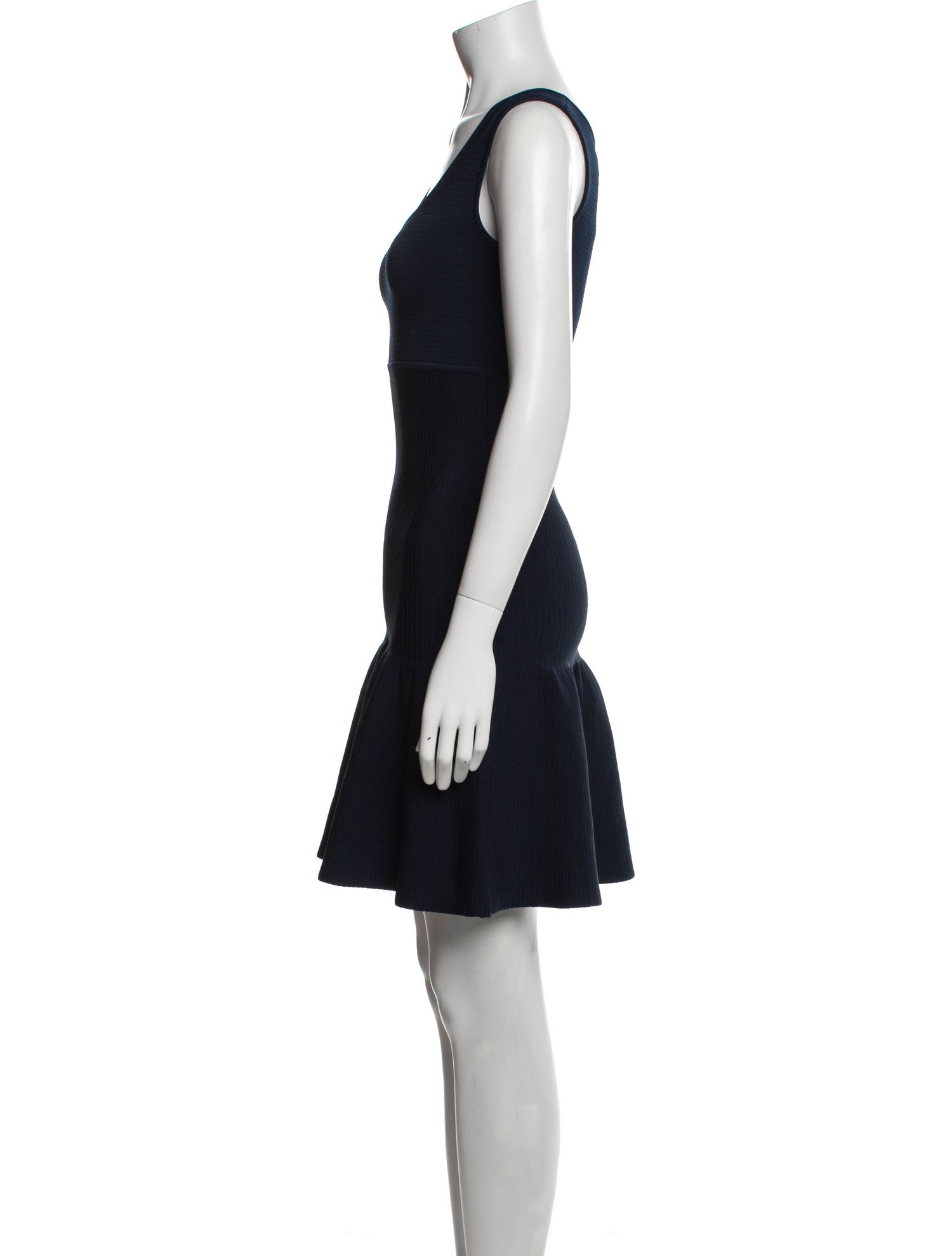 Issa Scoop Neck Mini Dress