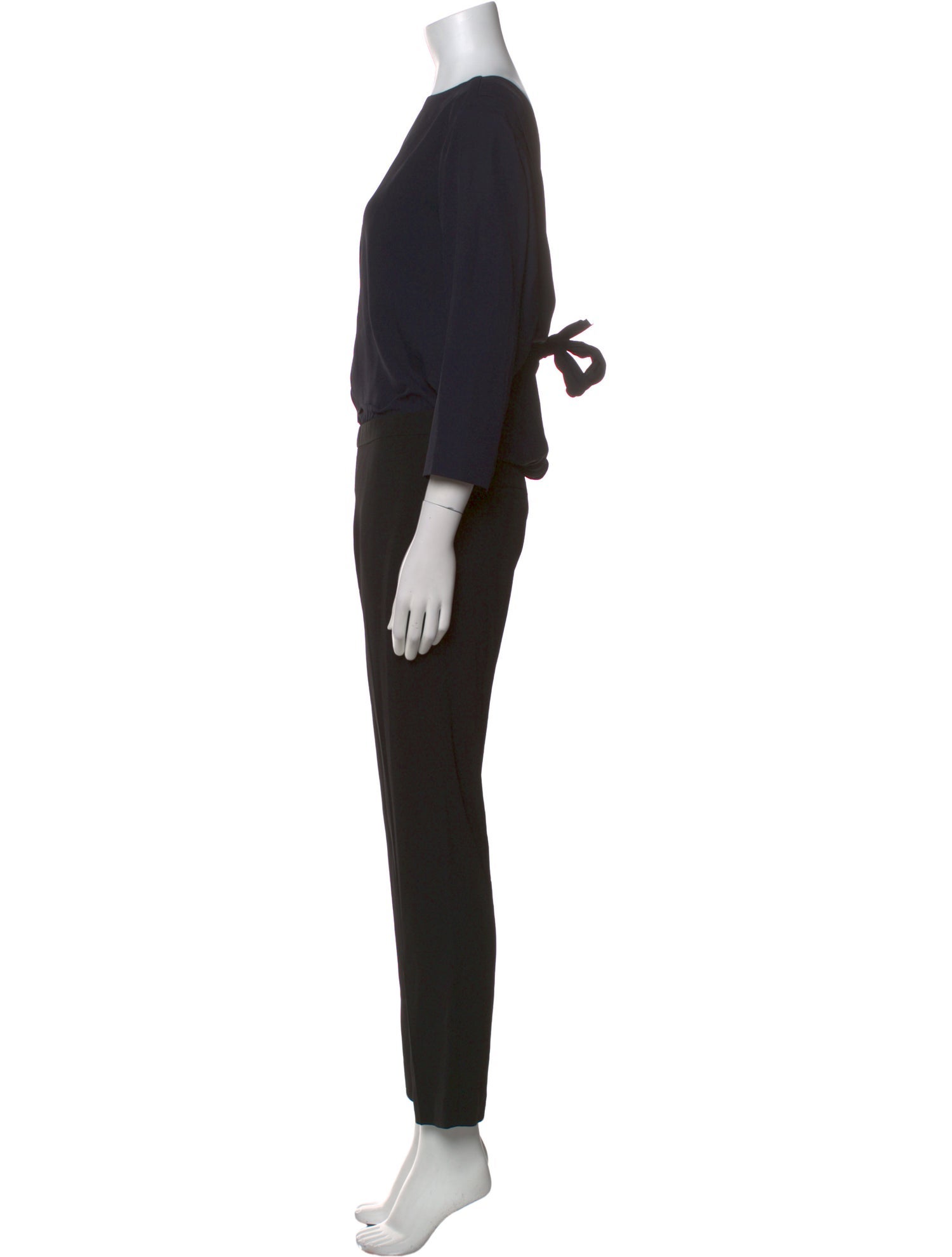 Issa Bateau Neckline Jumpsuit