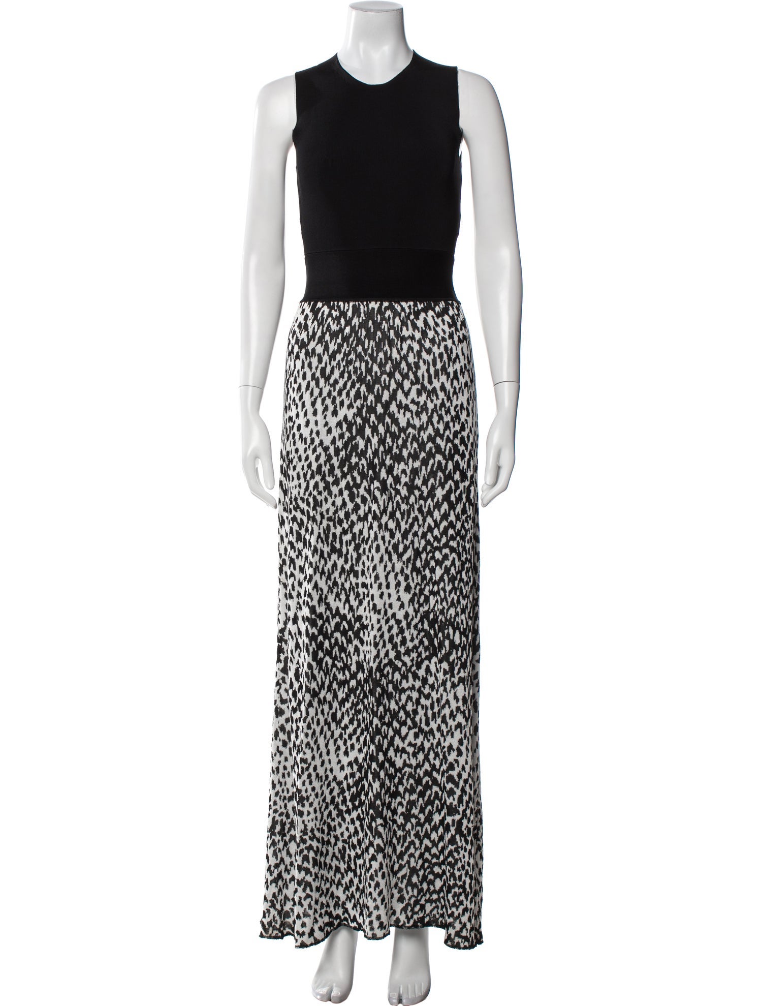 Issa Printed Long Dress