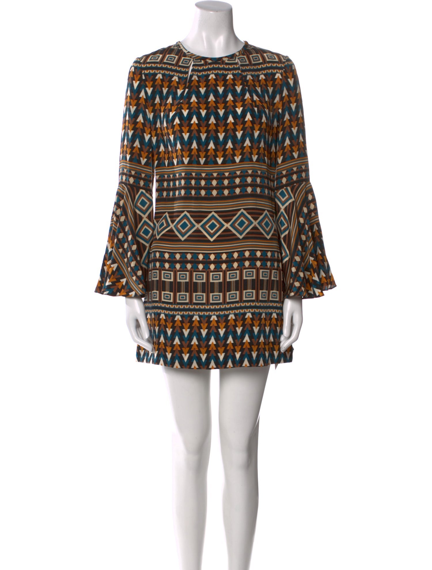 Issa Silk Mini Dress