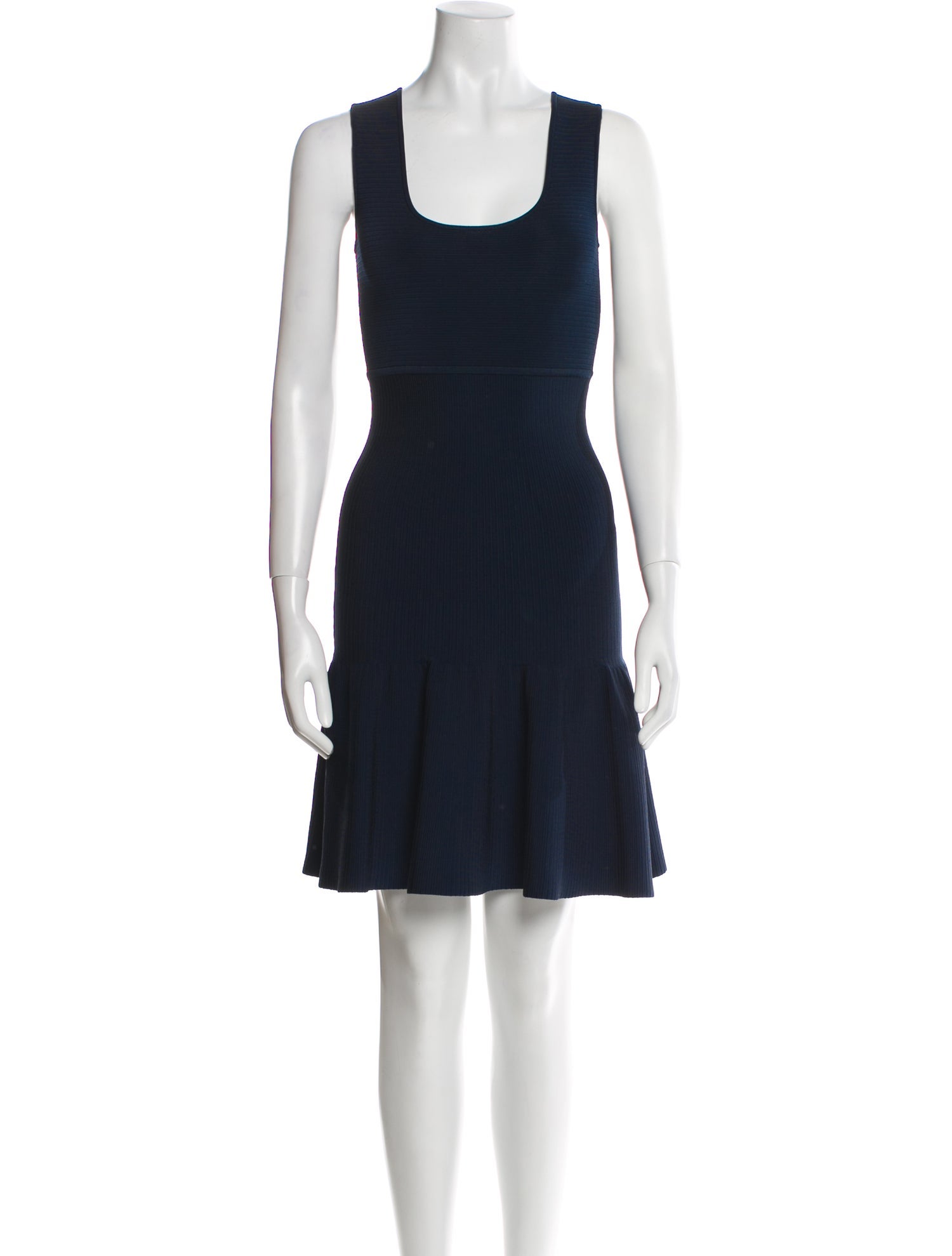 Issa Scoop Neck Mini Dress