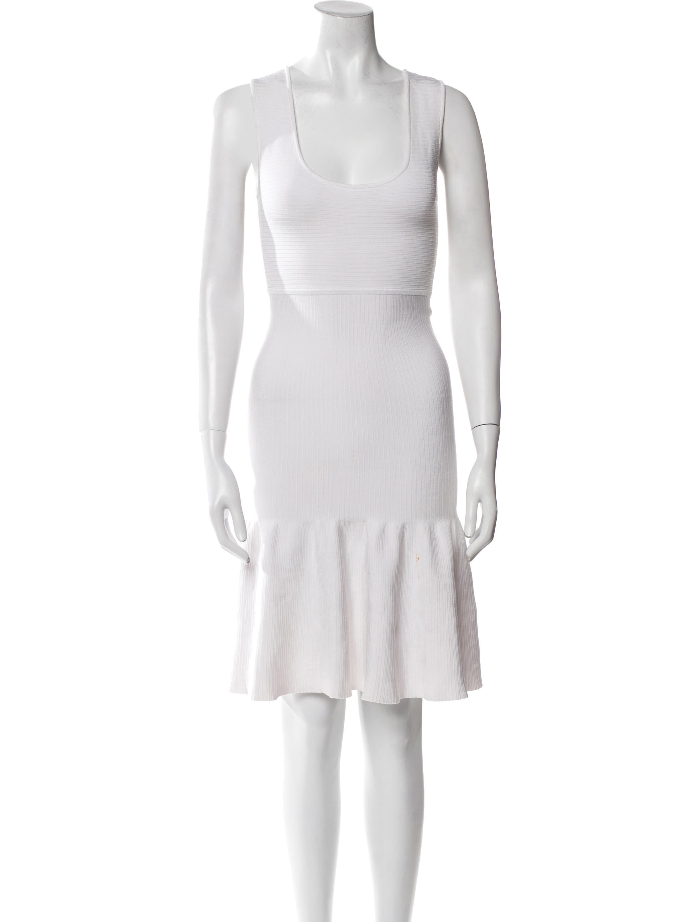 Issa Scoop Neck Mini Dress