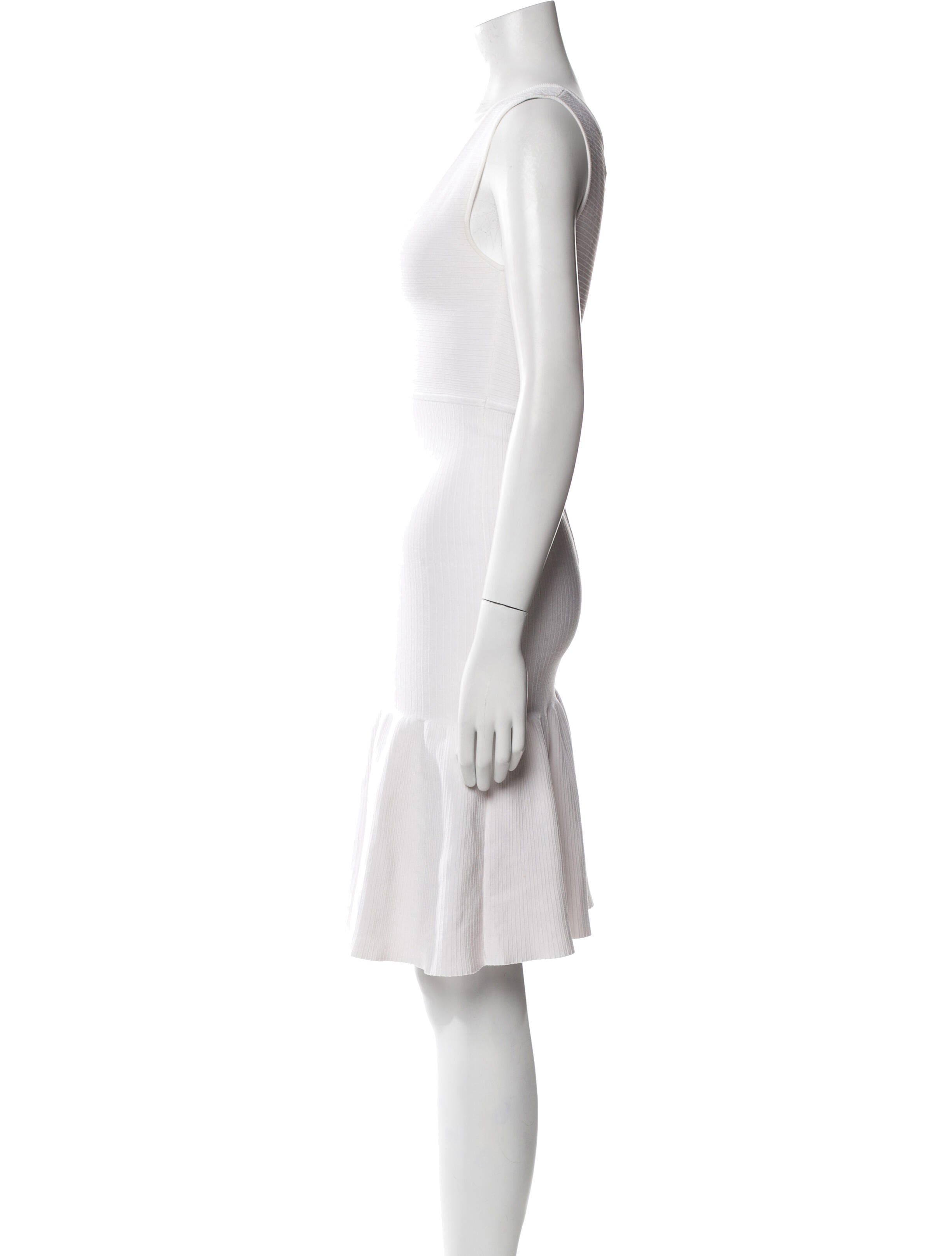 Issa Scoop Neck Mini Dress