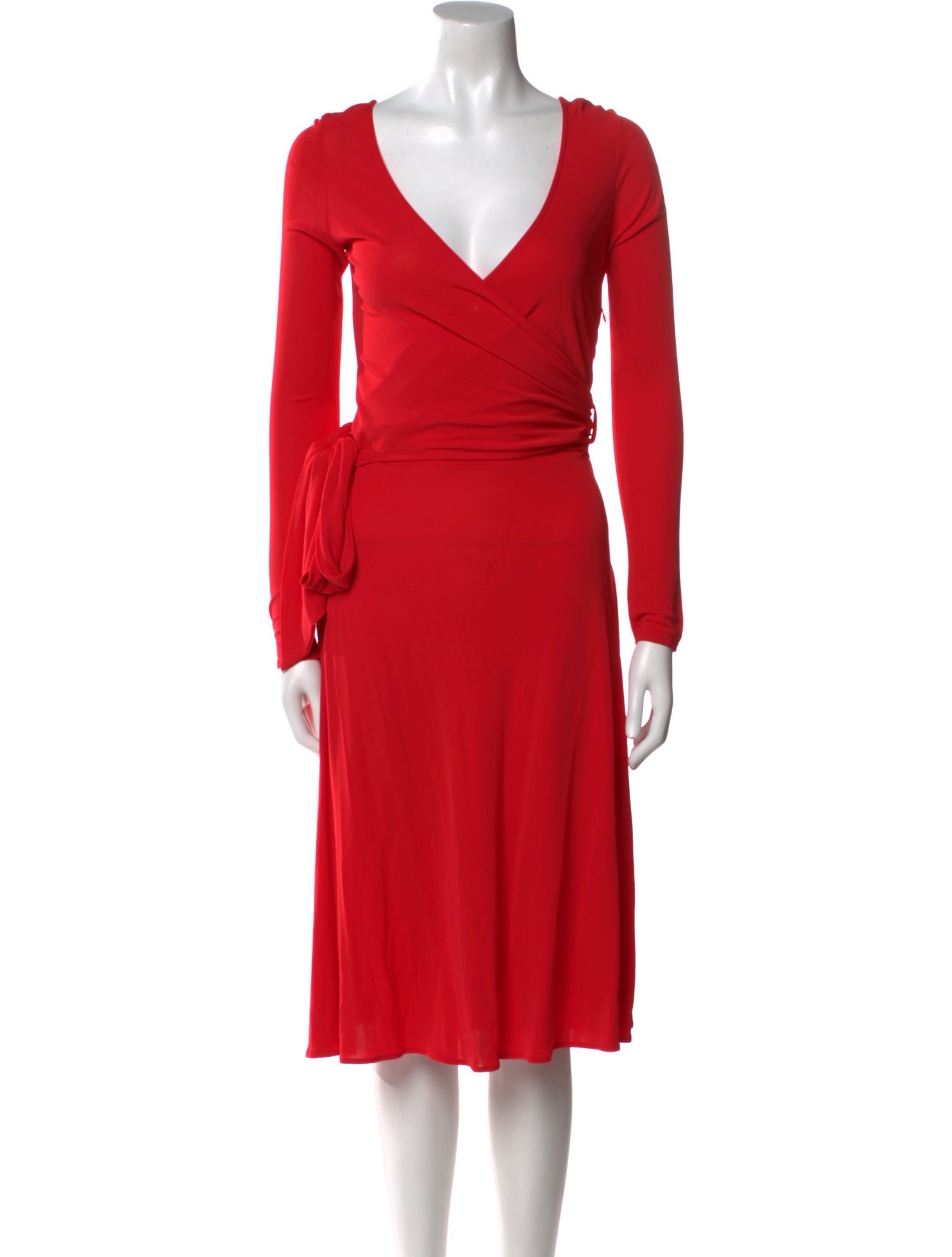 Issa V-Neck Knee-Length Dress