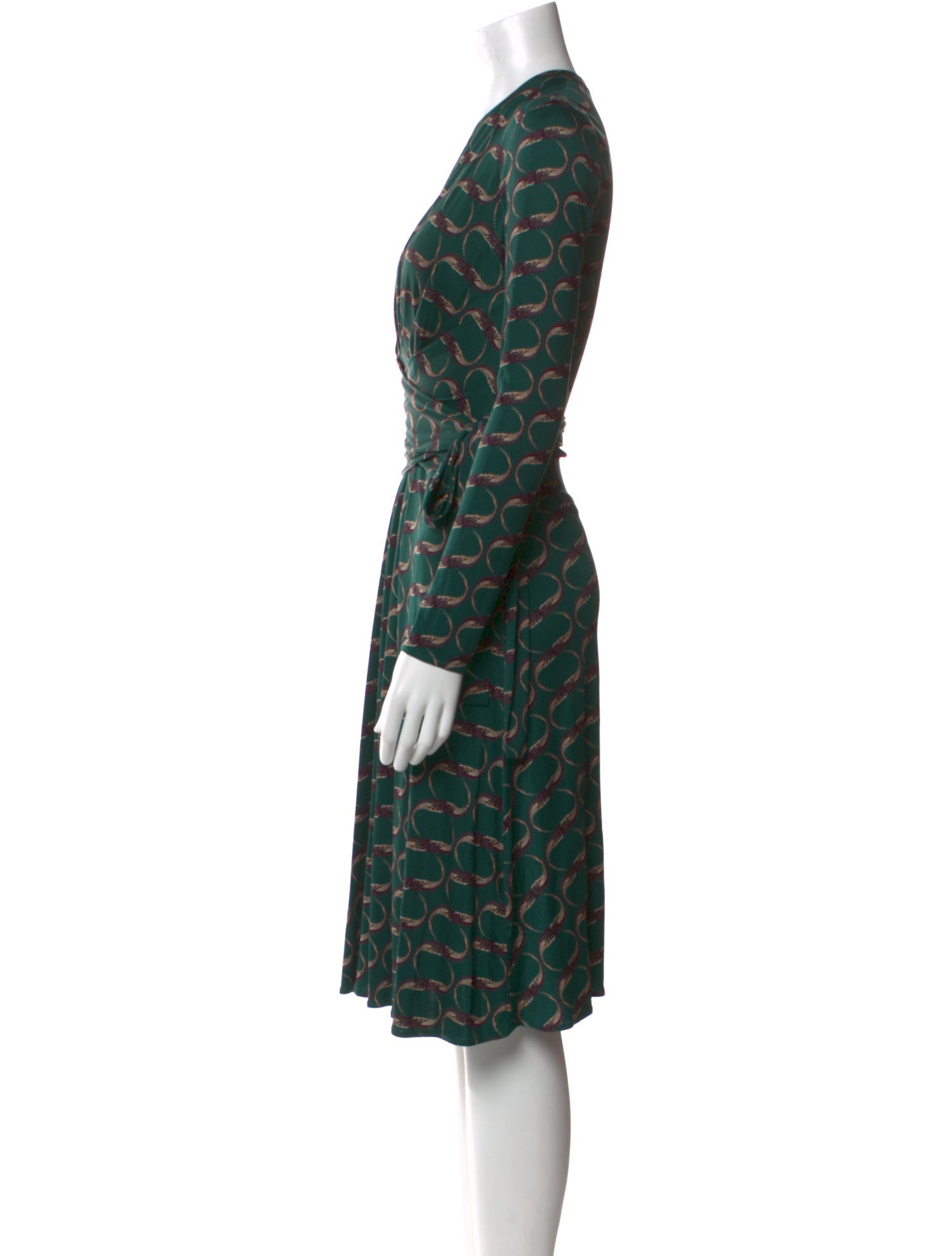 Issa Silk Knee-Length Dress