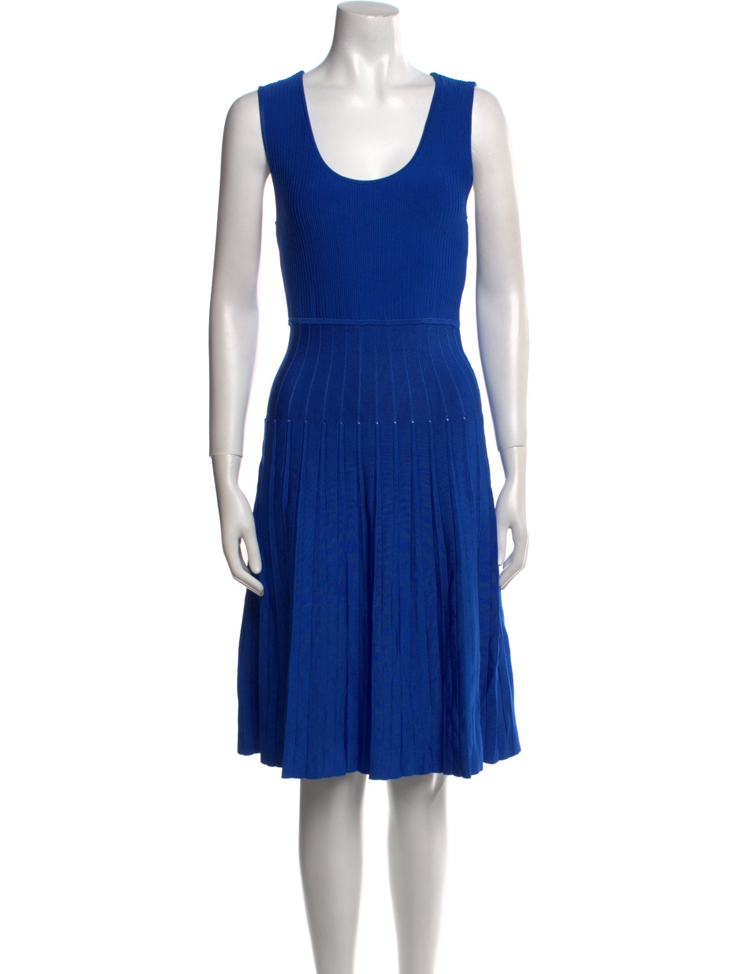 Issa Scoop Neck Knee-Length Dress