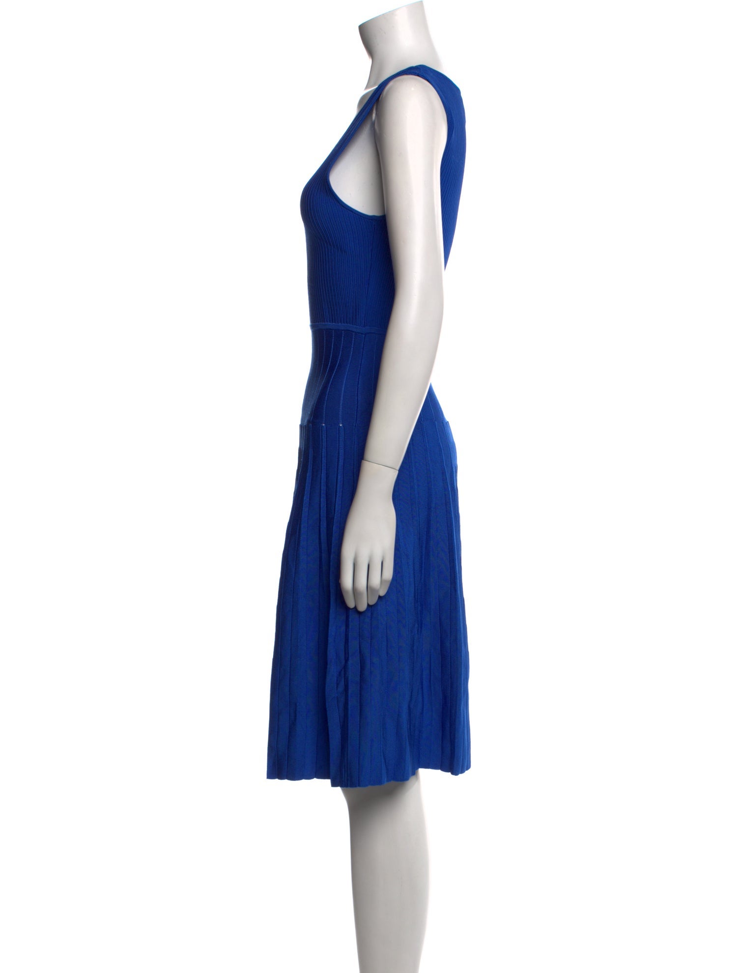 Issa Scoop Neck Knee-Length Dress