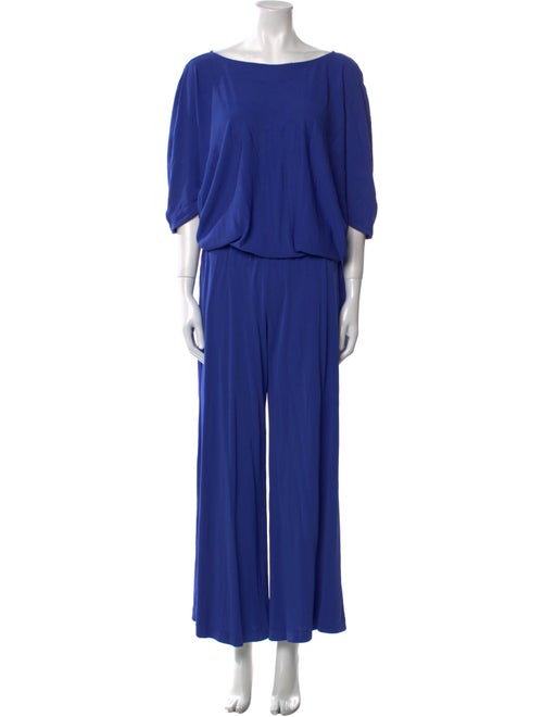 Issa Bateau Neckline Jumpsuit