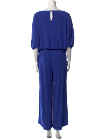 Issa Bateau Neckline Jumpsuit