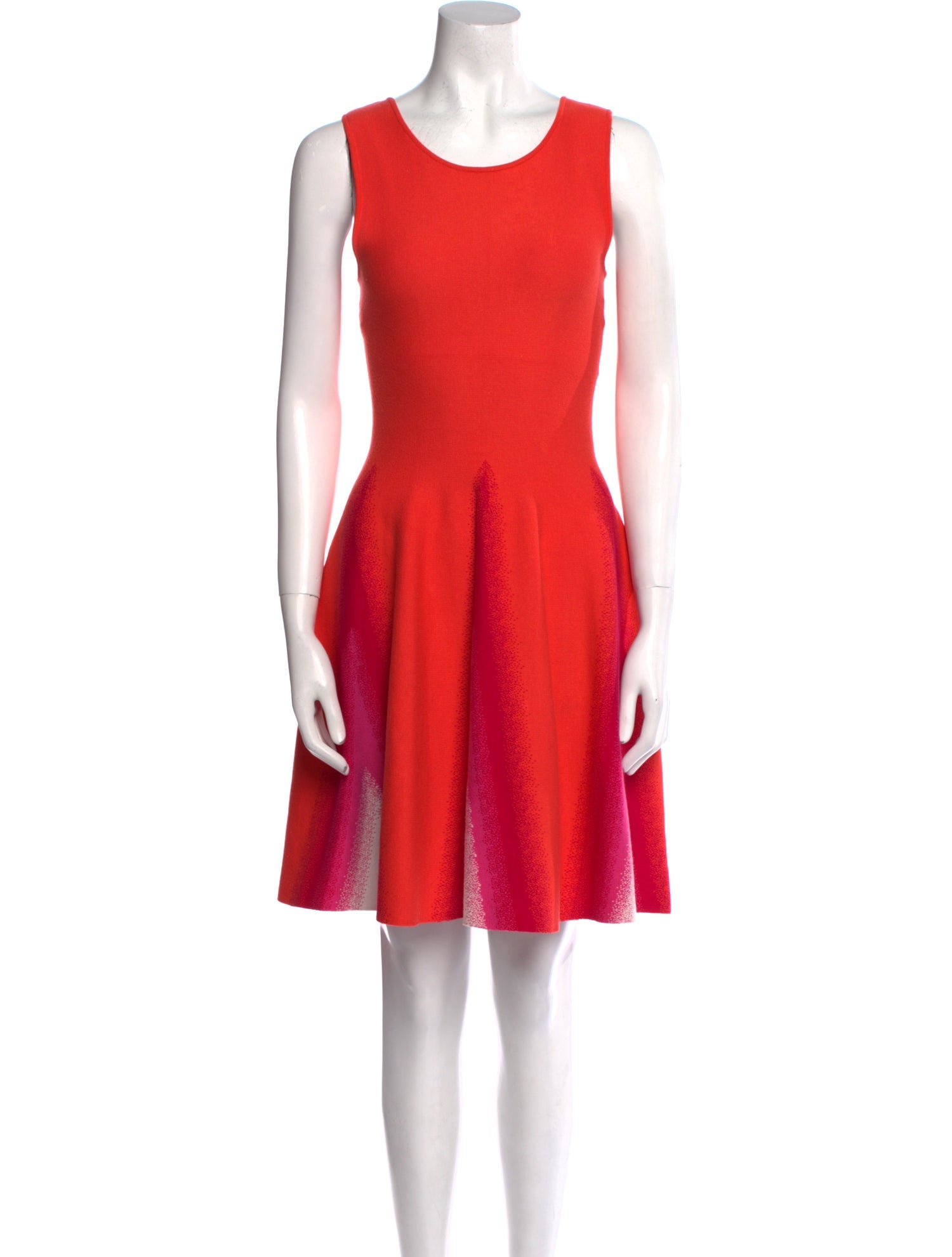 Issa Crew Neck Knee-Length Dress