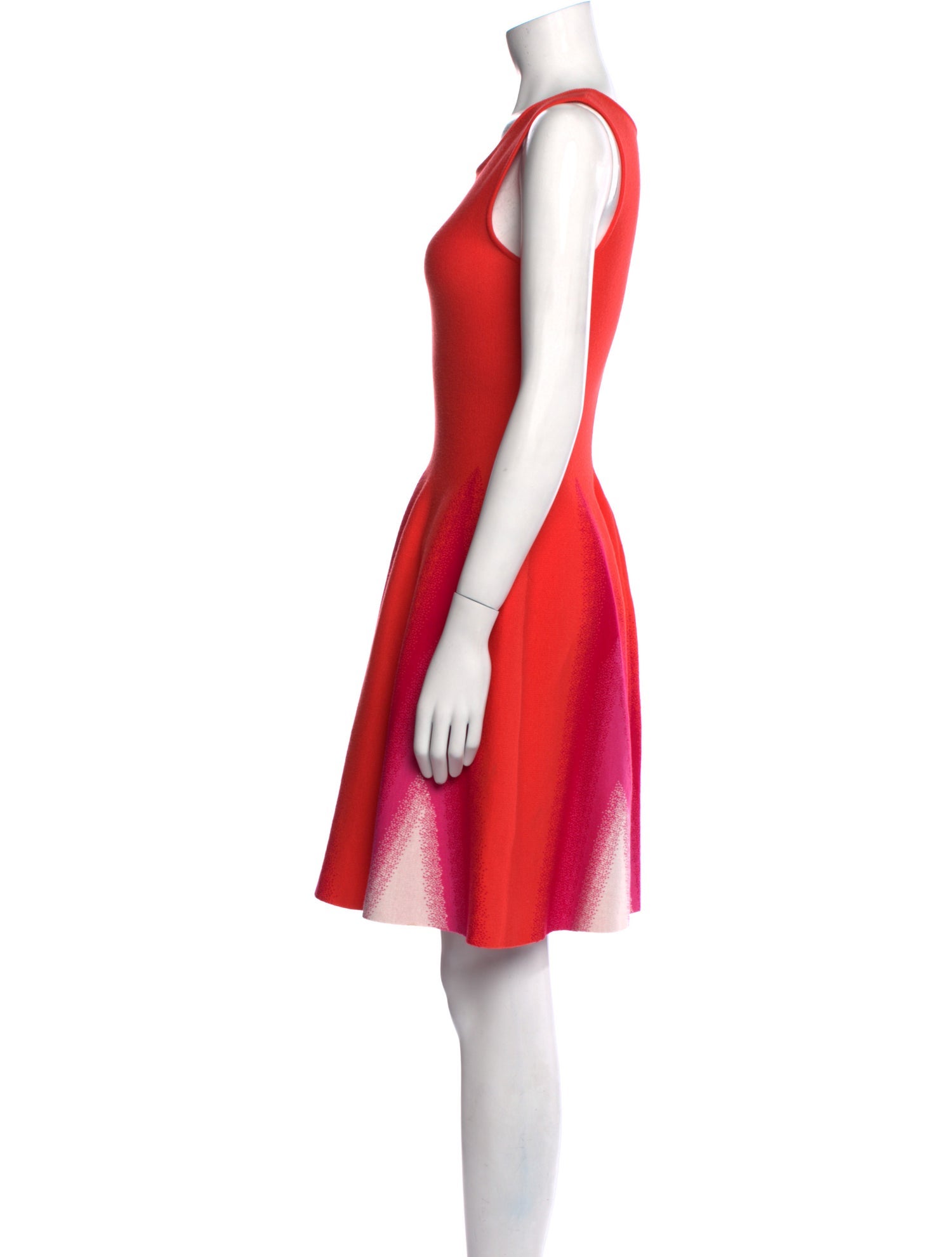 Issa Crew Neck Knee-Length Dress