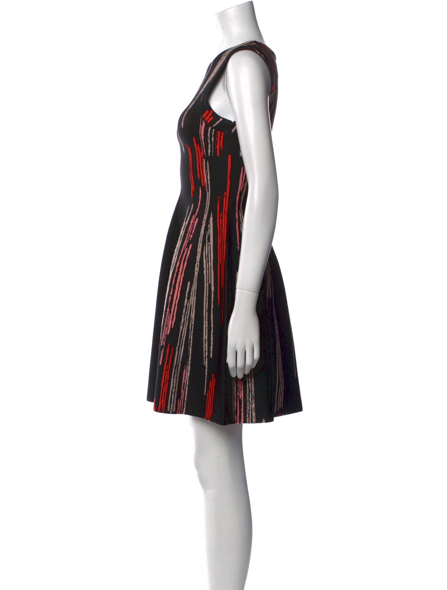 Issa Striped Mini Dress