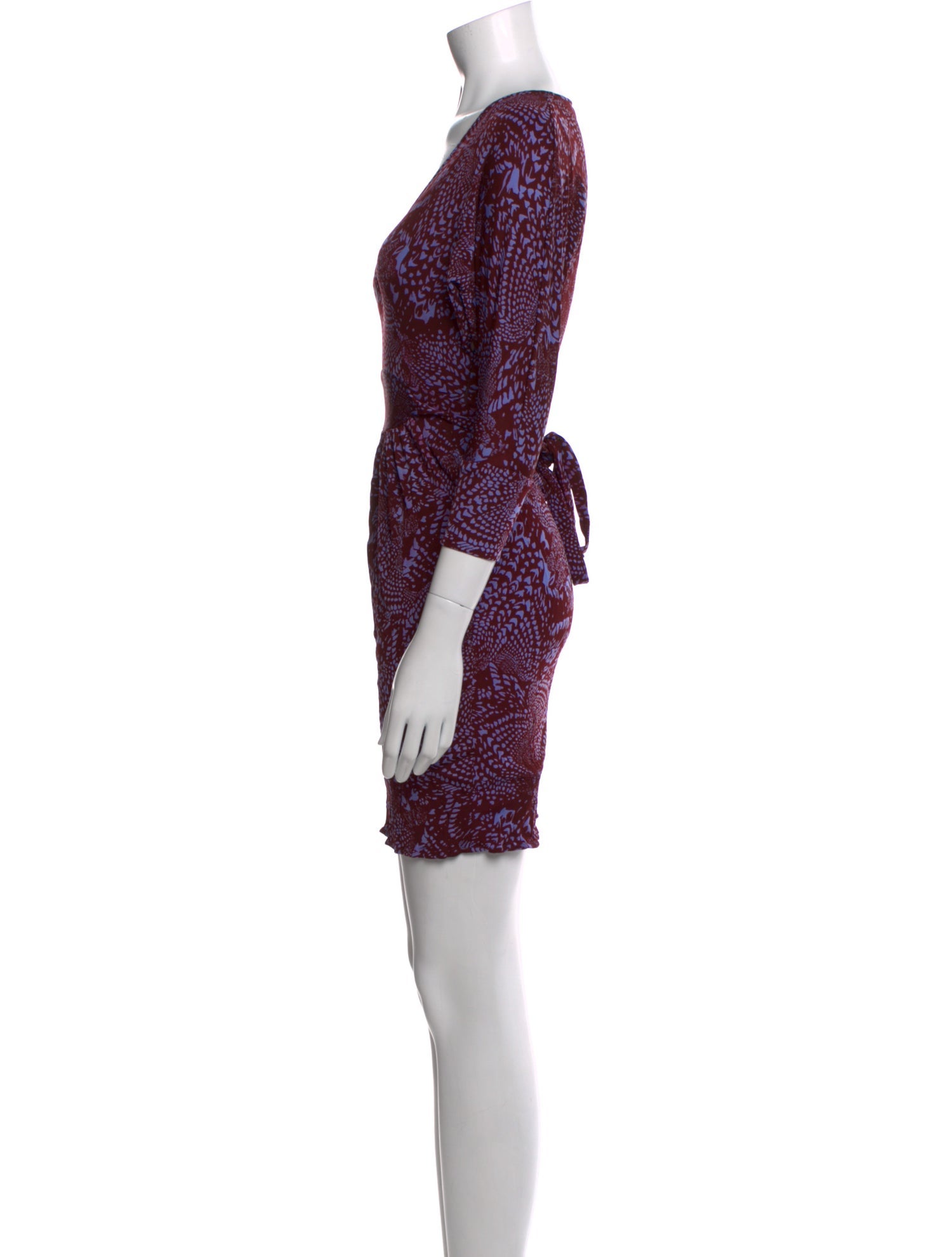 Issa Printed Mini Dress