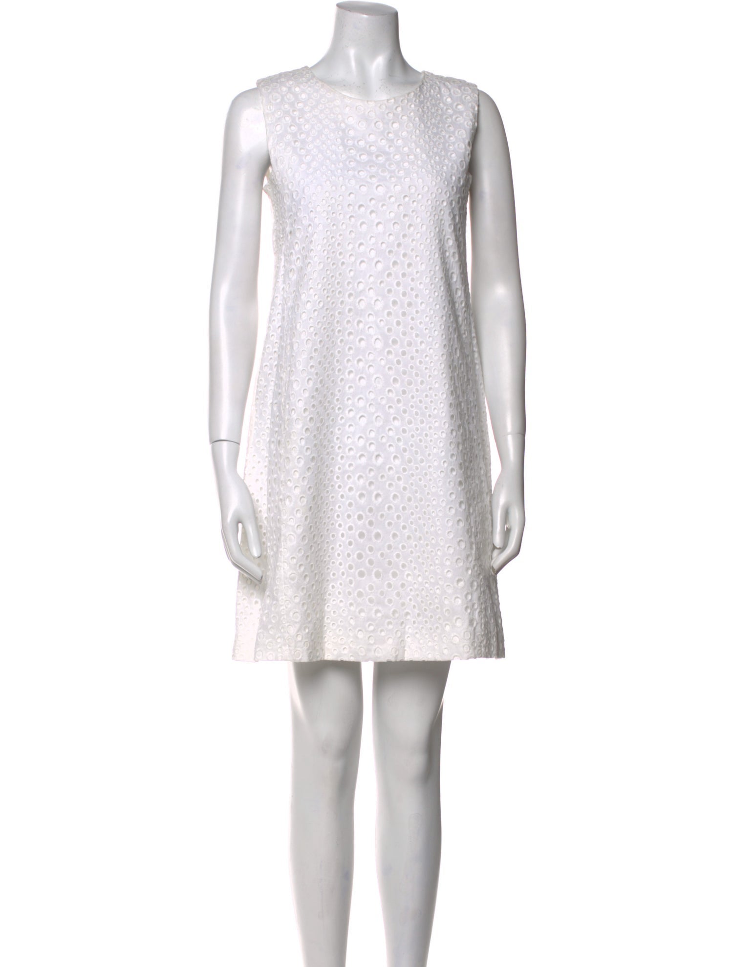 Issa Bateau Neckline Mini Dress