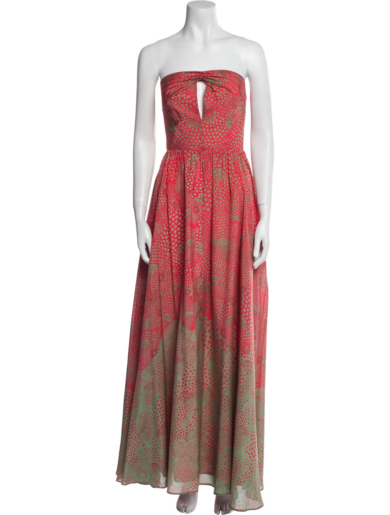 Issa Printed Long Dress