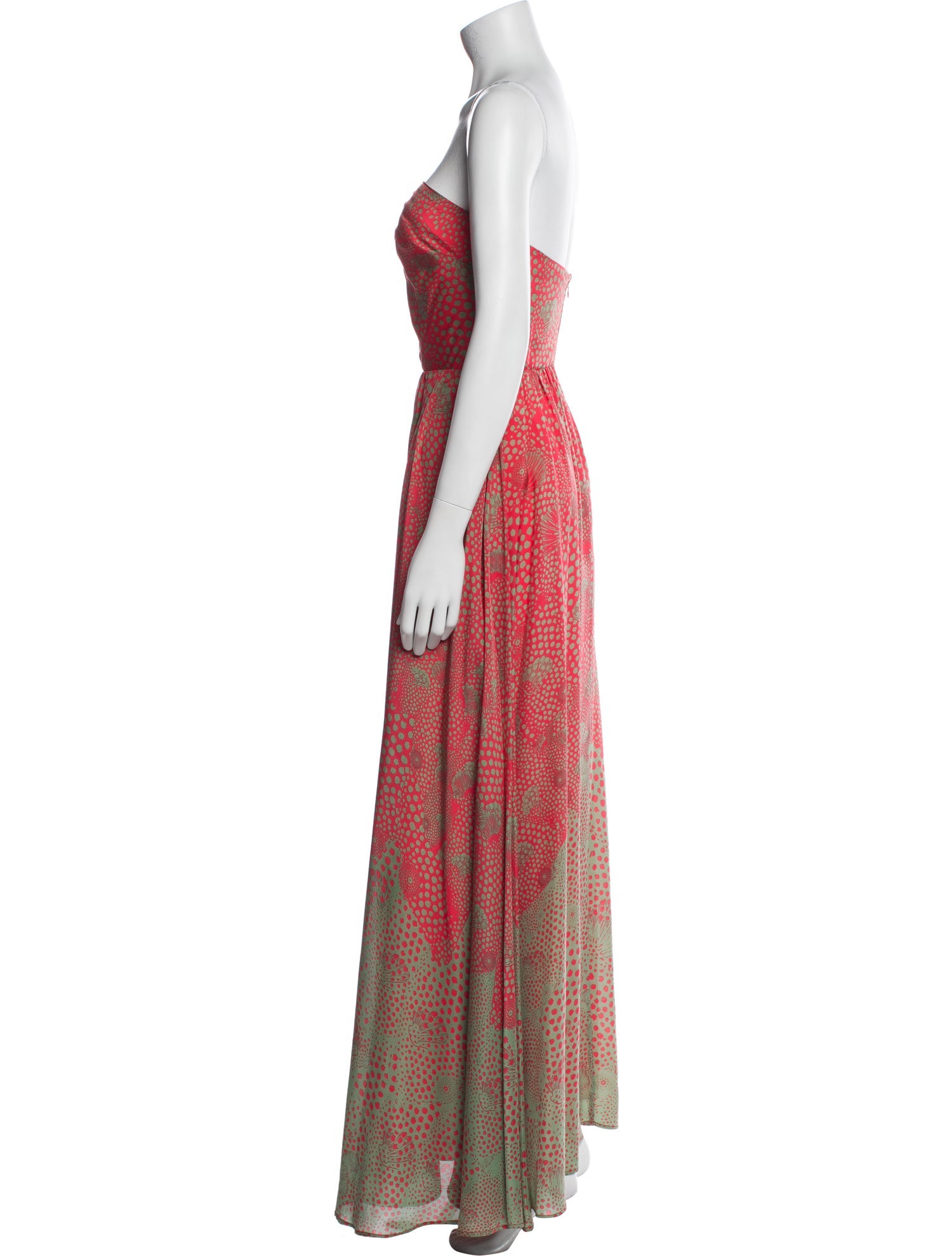 Issa Printed Long Dress