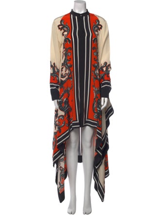 Issa Silk Long Dress