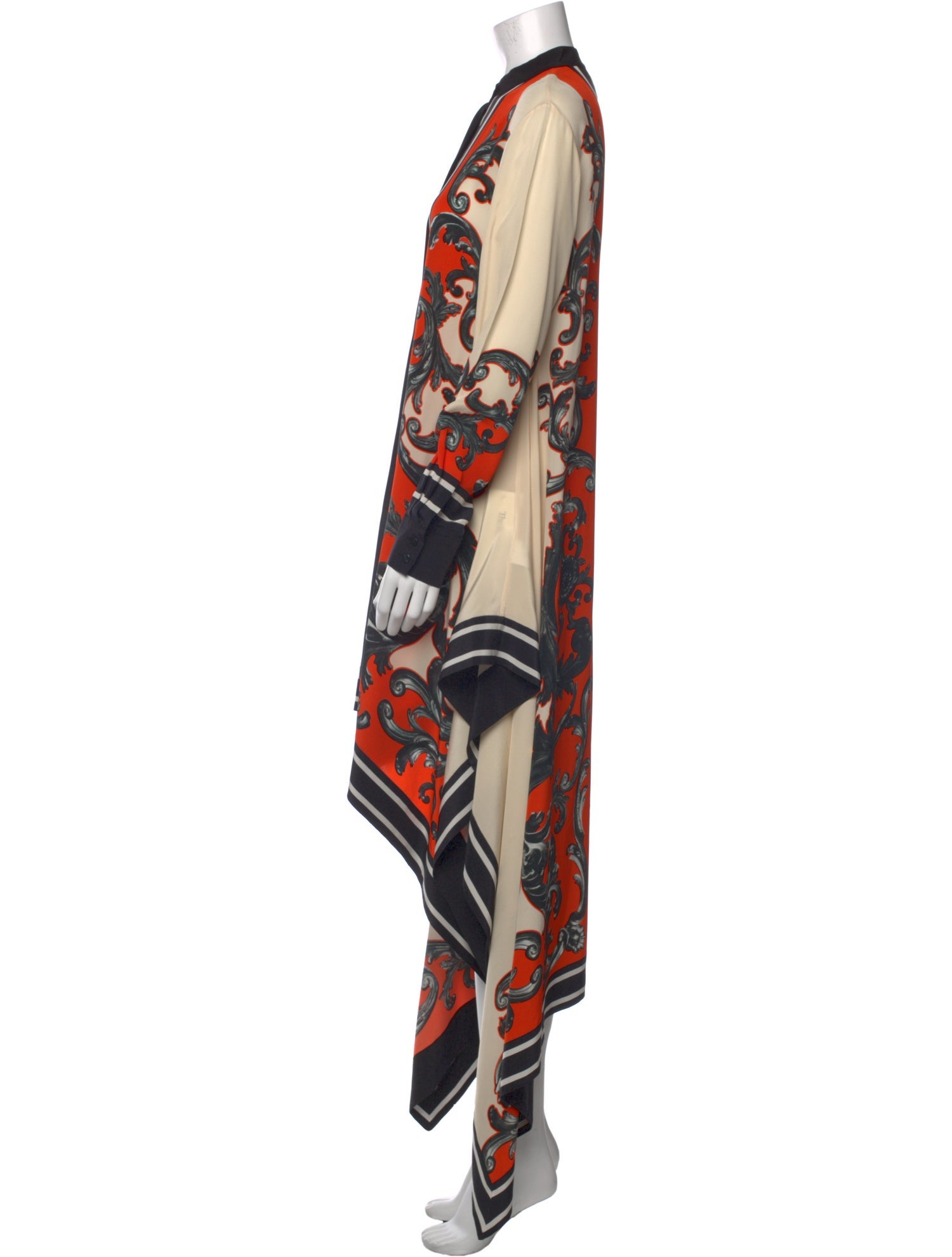 Issa Silk Long Dress