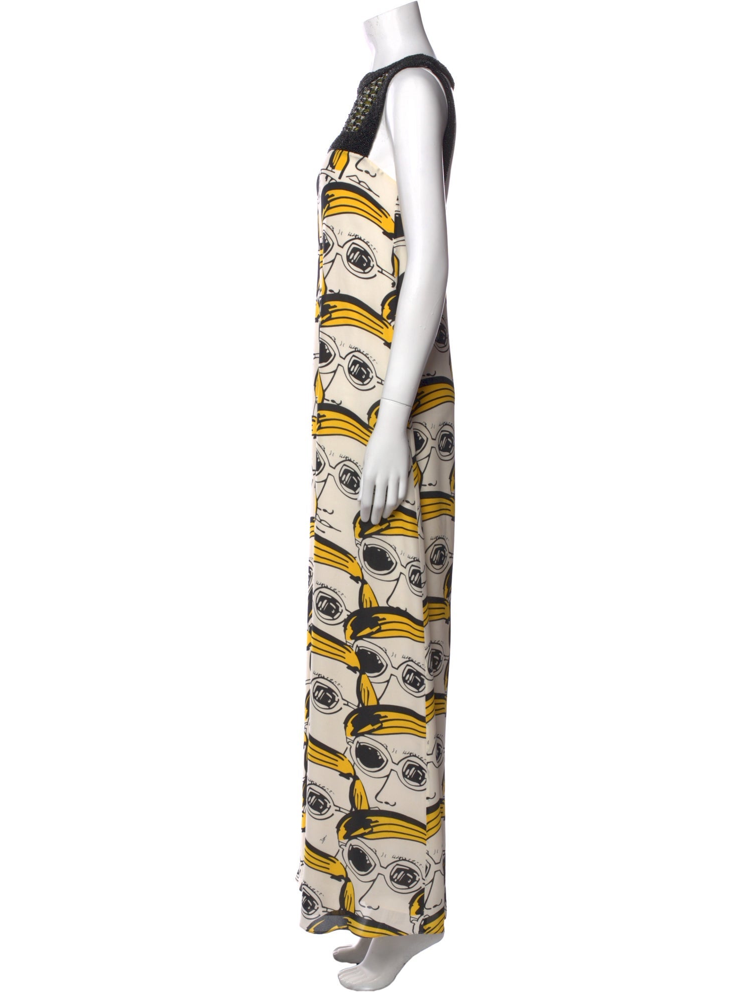 Issa Silk Long Dress