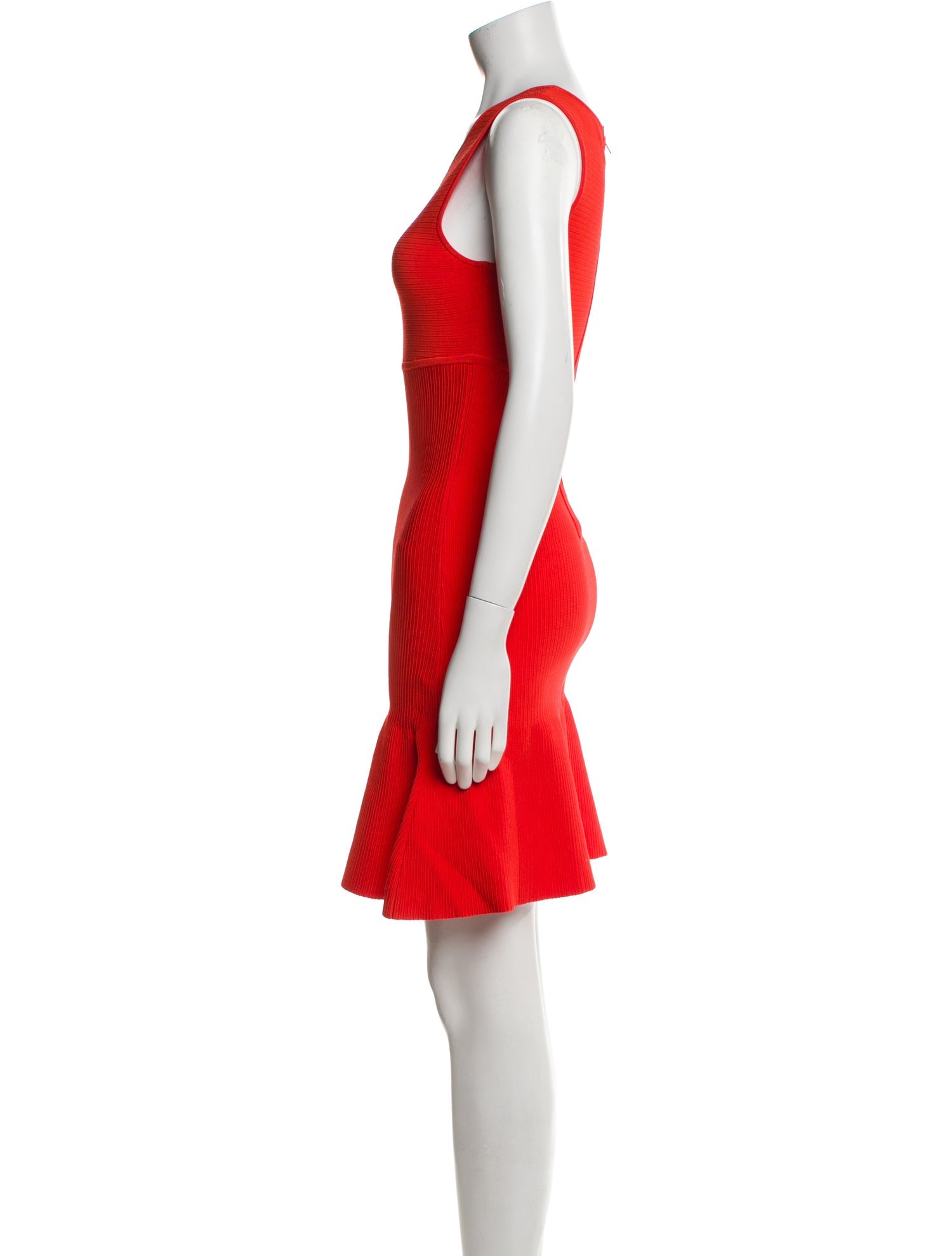 Issa Scoop Neck Mini Dress