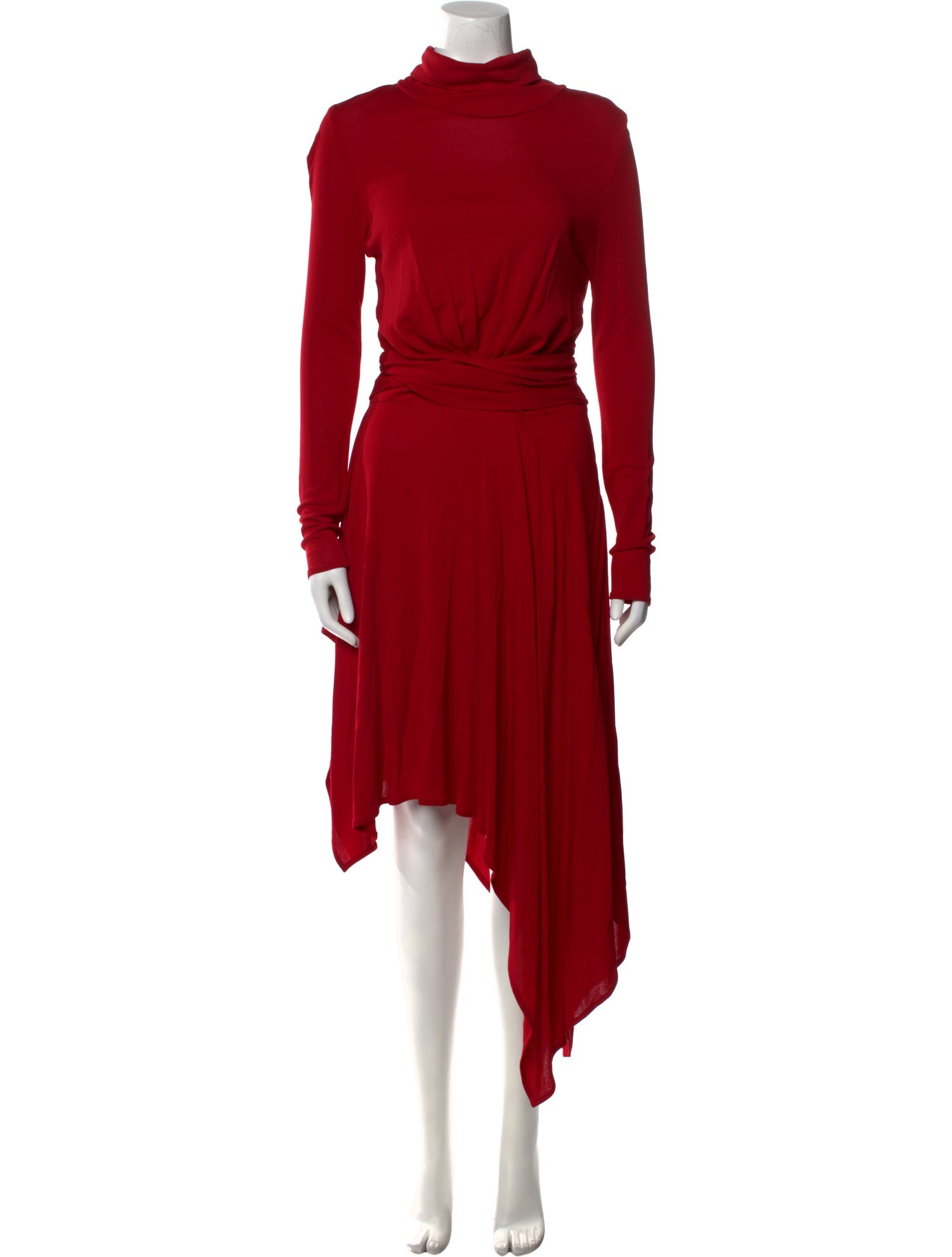 Issa Turtleneck Long Dress