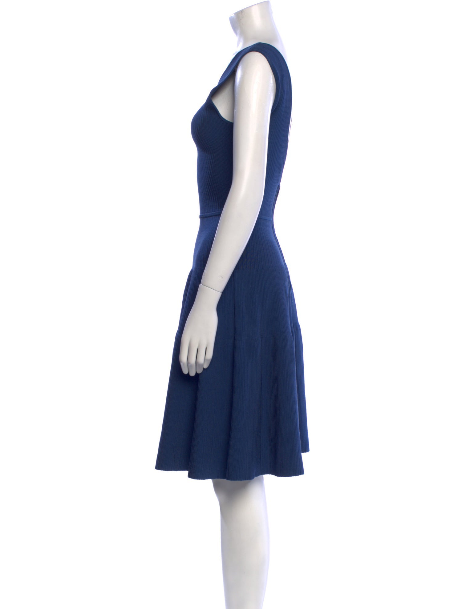 Issa Scoop Neck Knee-Length Dress