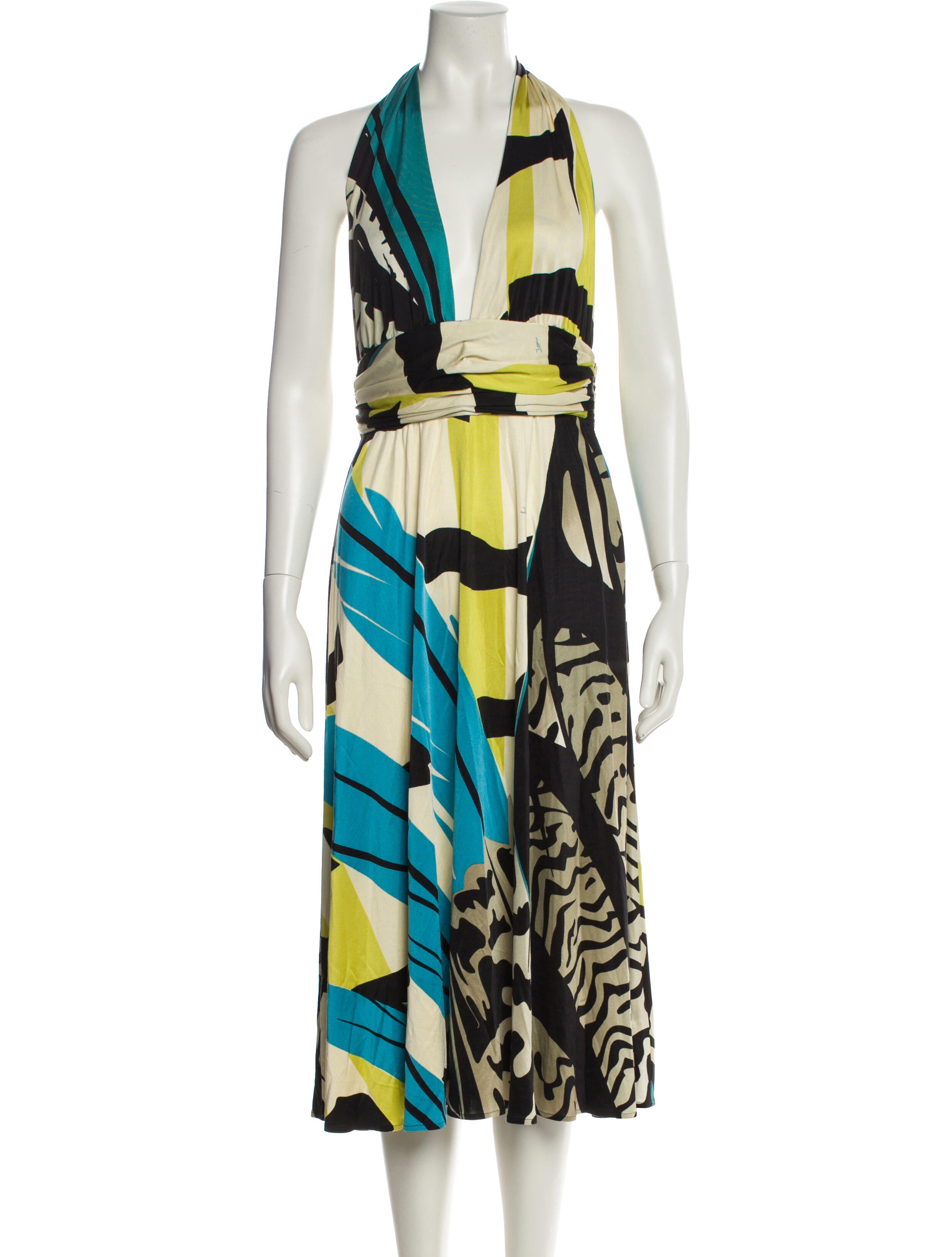 Issa Silk Midi Length Dress