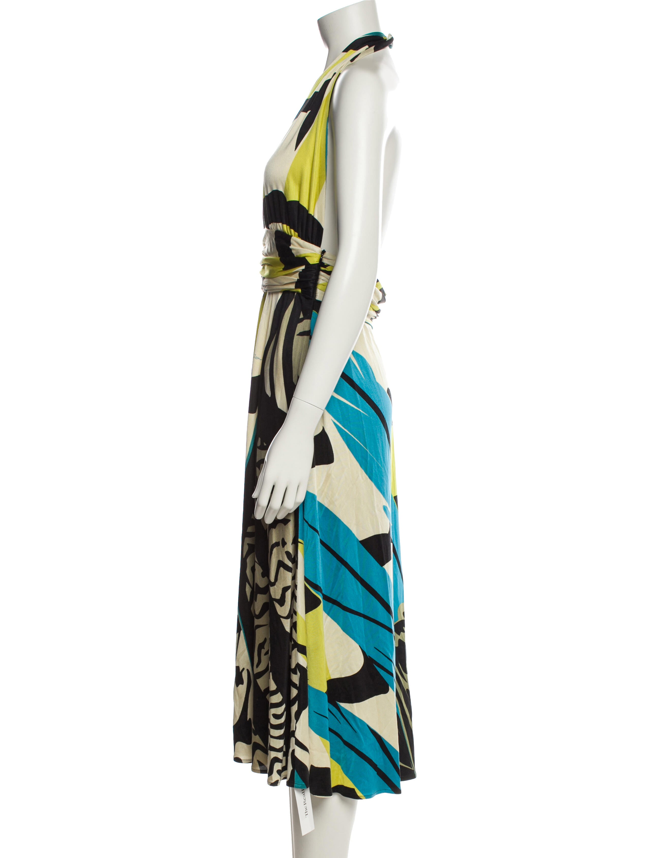 Issa Silk Midi Length Dress