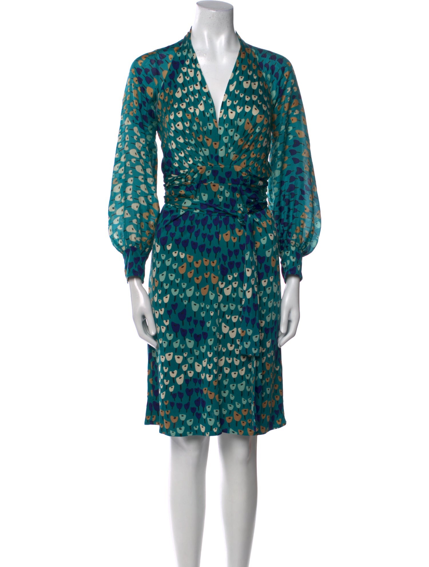 Issa Silk Knee-Length Dress