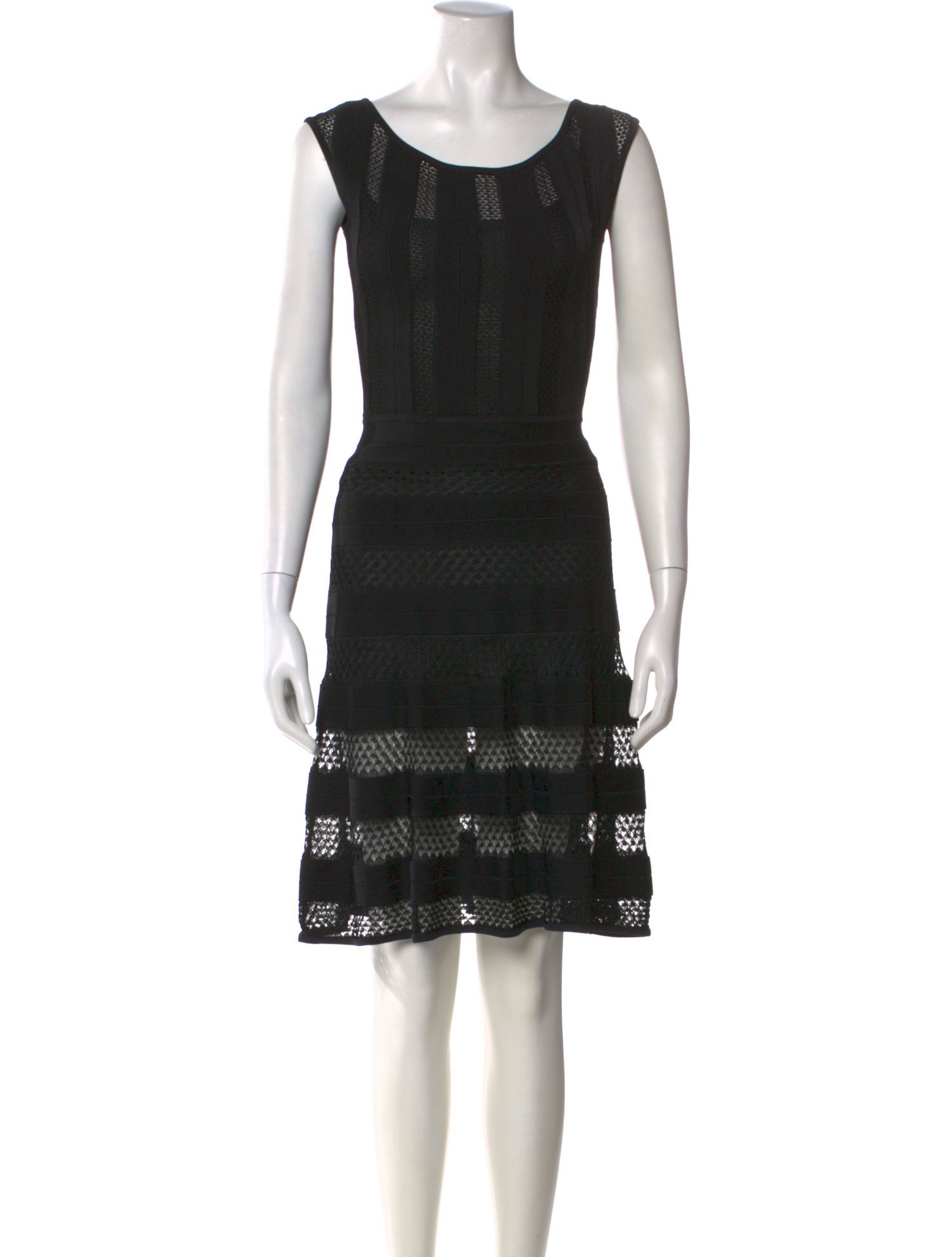 Issa Scoop Neck Mini Dress