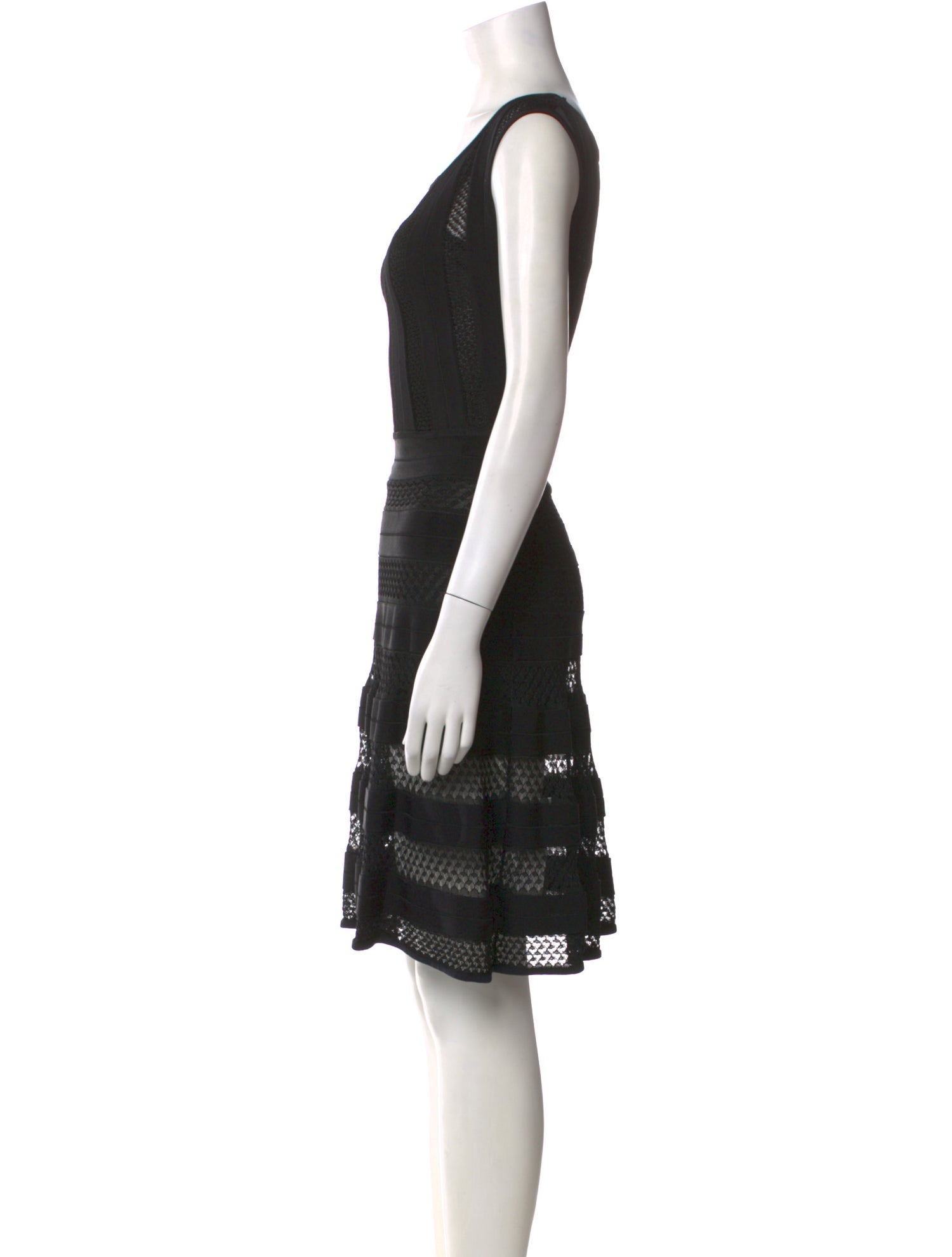 Issa Scoop Neck Mini Dress